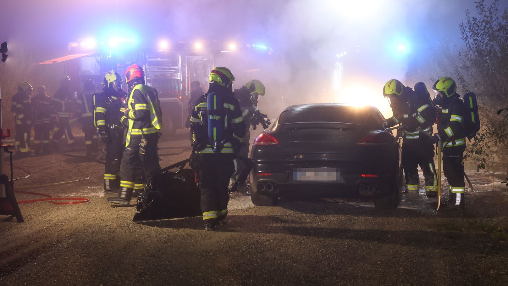 Rätsel nach mysteriösem Brand von sündteurem Porsche