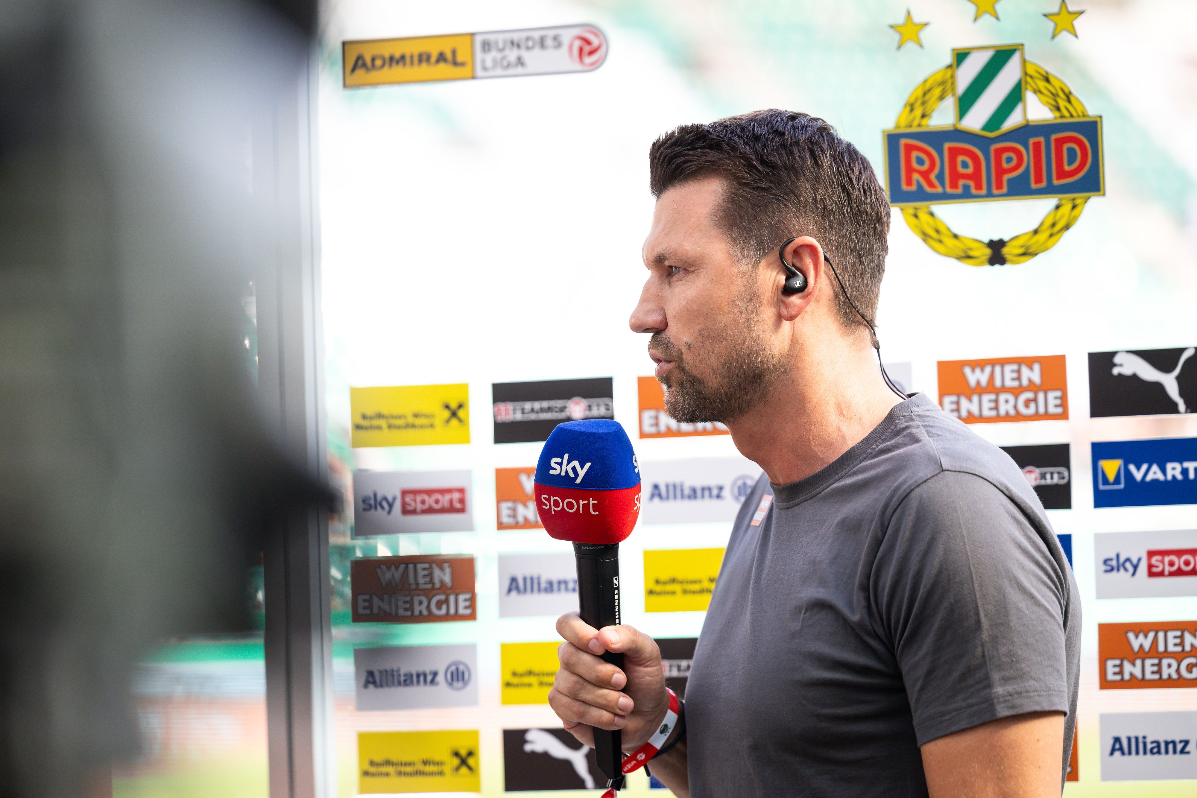 Markus Katzer ist durch seine gute Arbeit als Rapids Sportgeschäftsführer am Radar der Konkurrenz. 