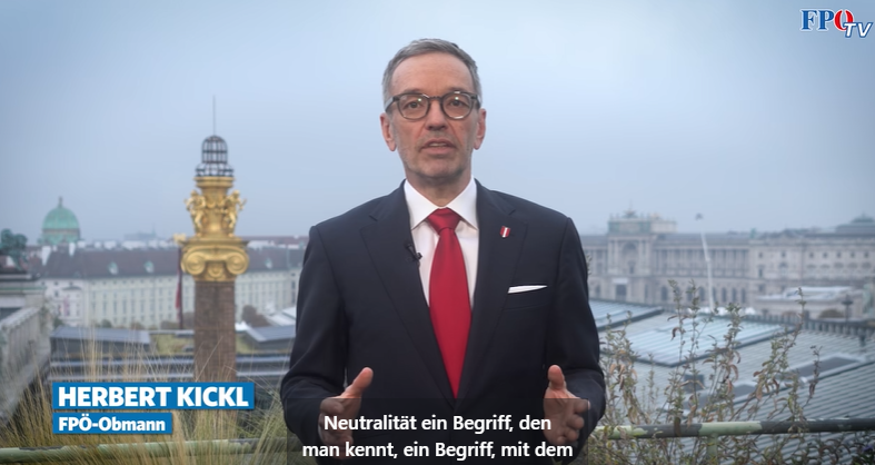 Herbert Kickl hat am Nationalfeiertag ein Statement abgegeben.