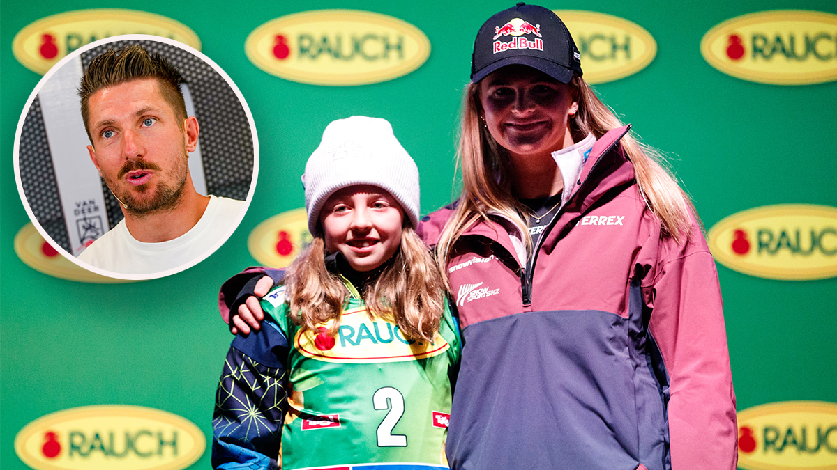 Alice Robinson spricht über die Gerüchte, sie habe Marcel Hirscher im Training besiegt. 