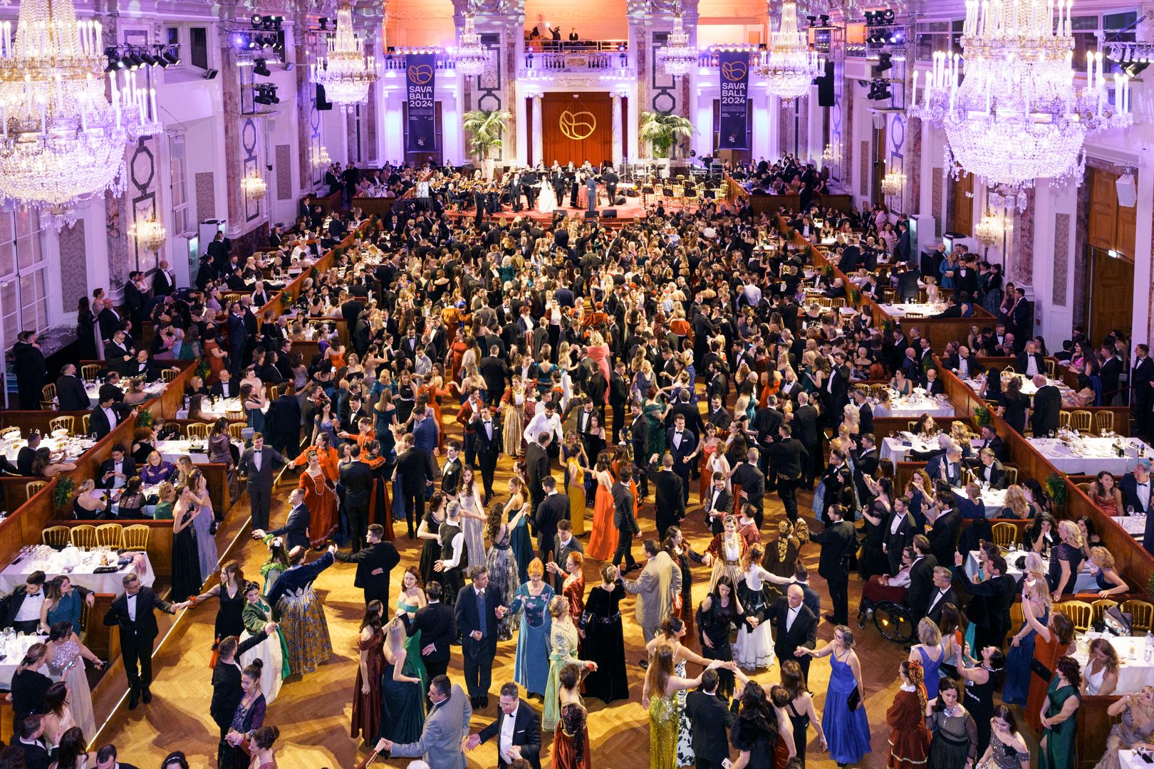 Der Savaball findet Ende Jänner zum 26. Mal statt – bei der letzten Auflage wurde ausgelassen getanzt.
