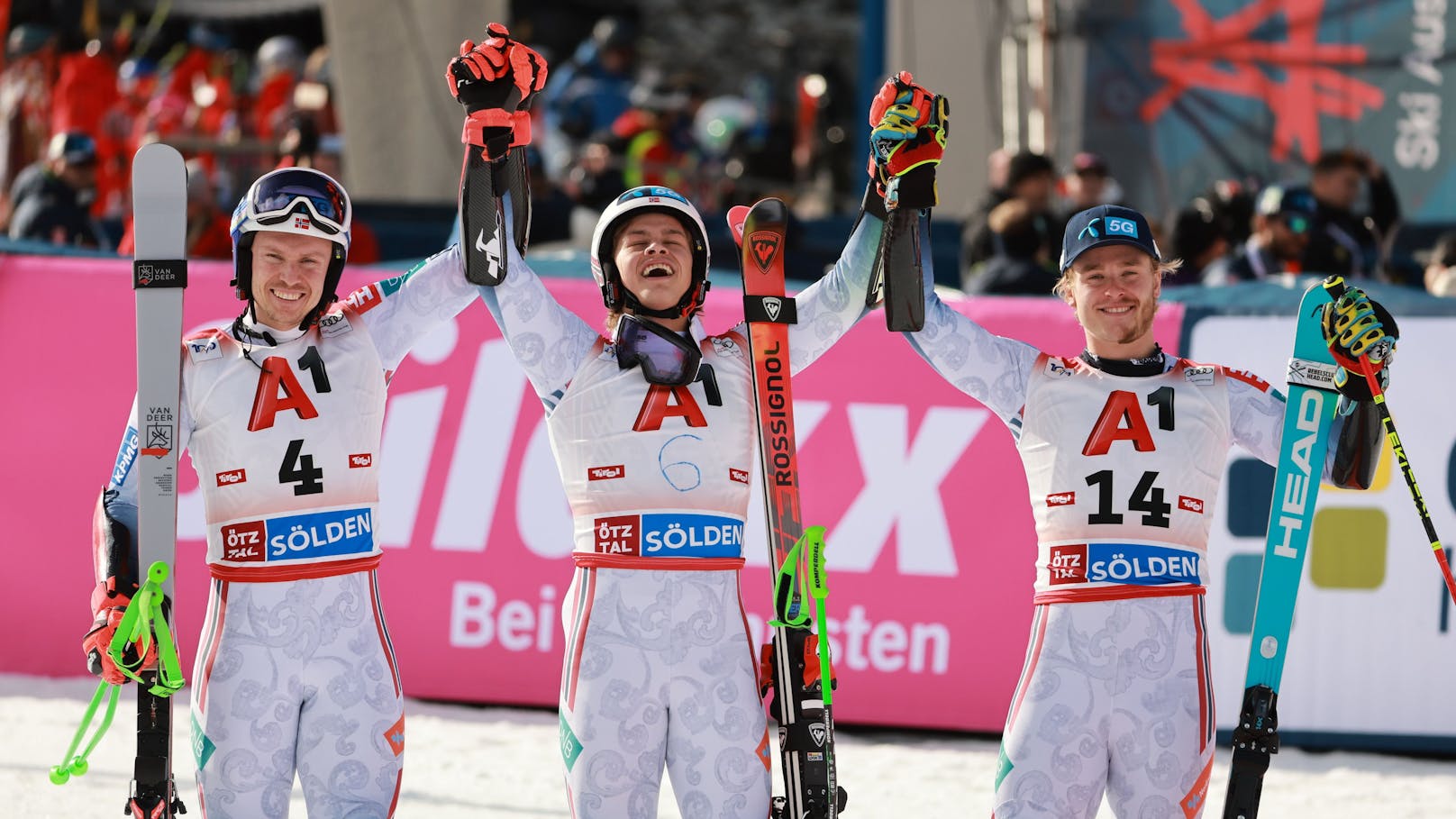 Wahnsinn! Norwegischer Dreifachsieg in Sölden