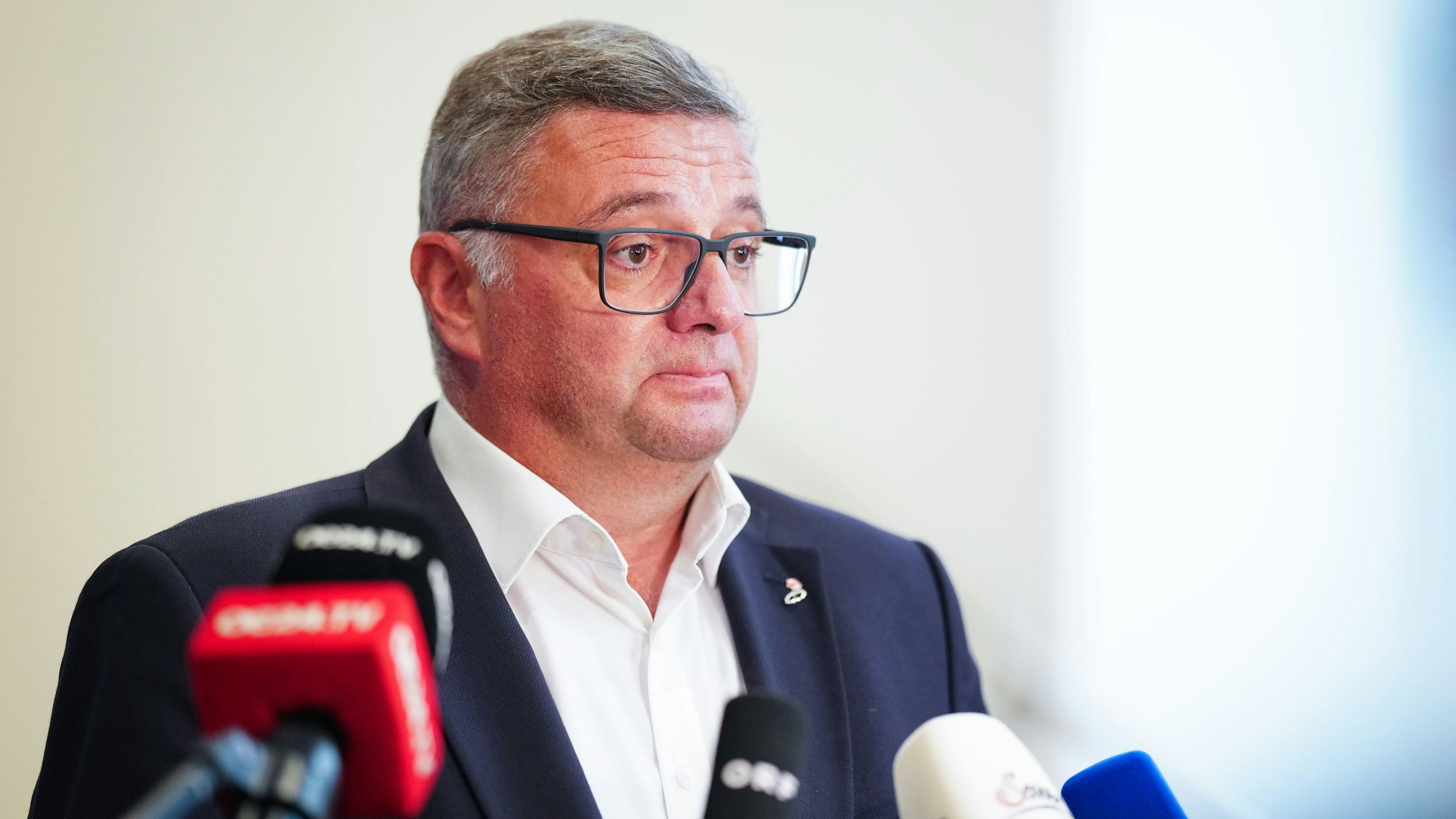 Jörg Leichtfried (SPÖ) am 12. August 2024 anlässlich eines Hauptausschusses des Nationalrats.