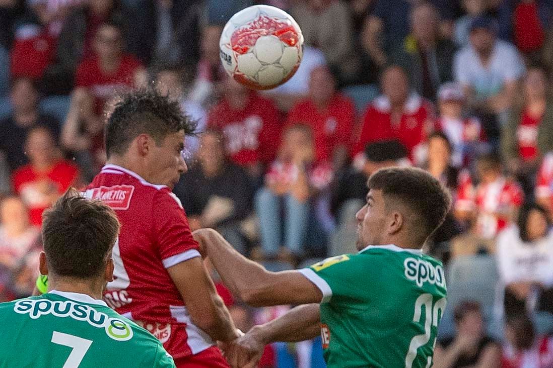 Enger Fight zwischen dem GAK und Rapid.