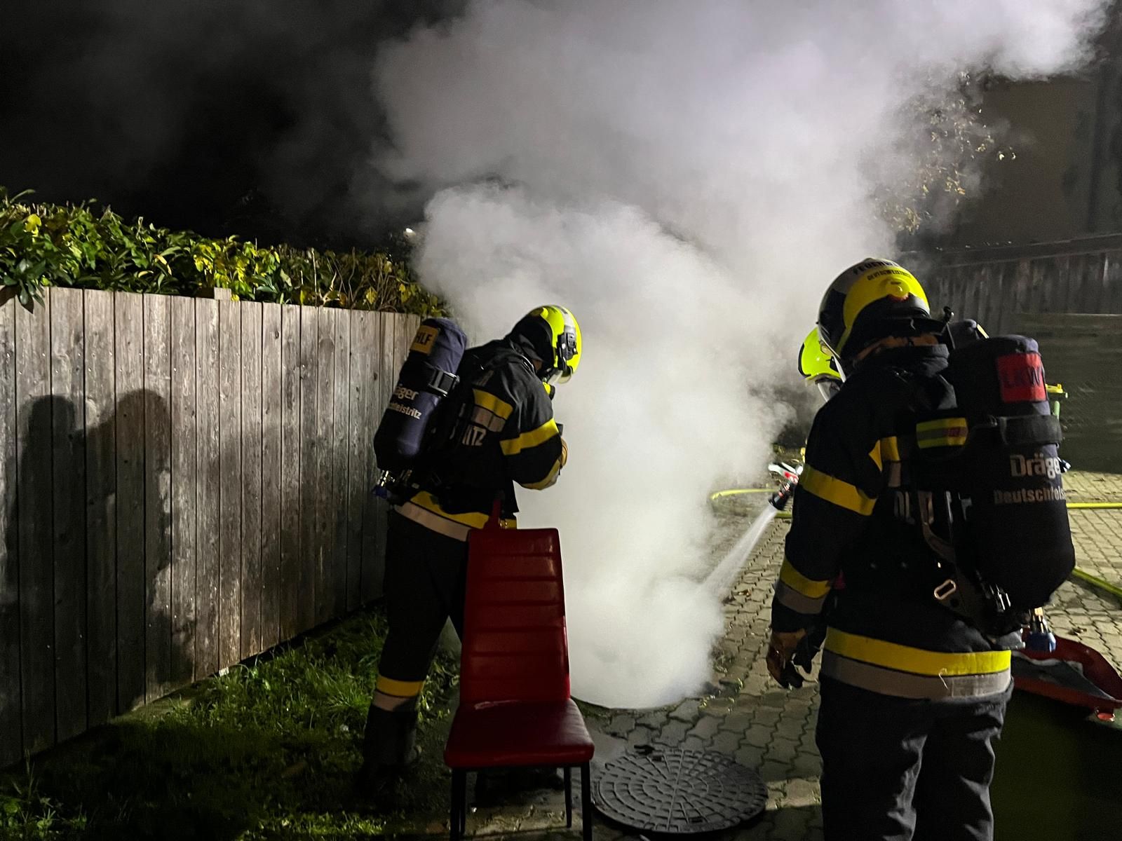 Die Feuerwehr konnte den Brand rasch löschen.