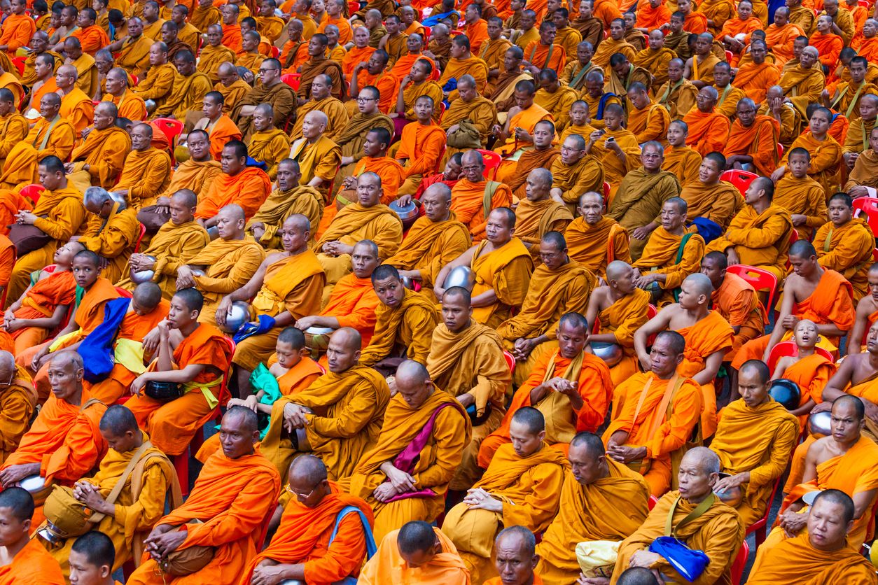 Die Firma zielte insbesondere auf Mönche ab. (Symbolbild)