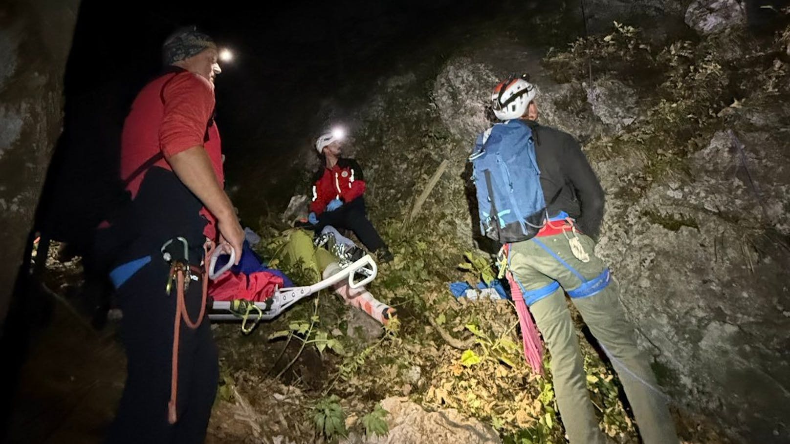 Einsatz für die Bergrettung im Rax-Schneeberg-Gebiet