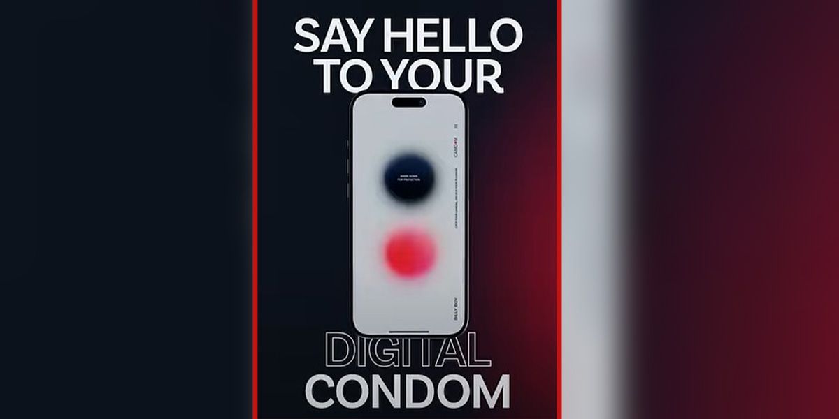 CAMDOM – das Kondom fürs Handy ist derzeit nur für Android verfügbar. iOs folgt.