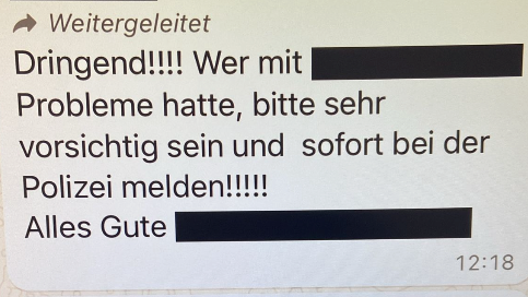 Diese Nachrichten machen vor Ort die Runde.