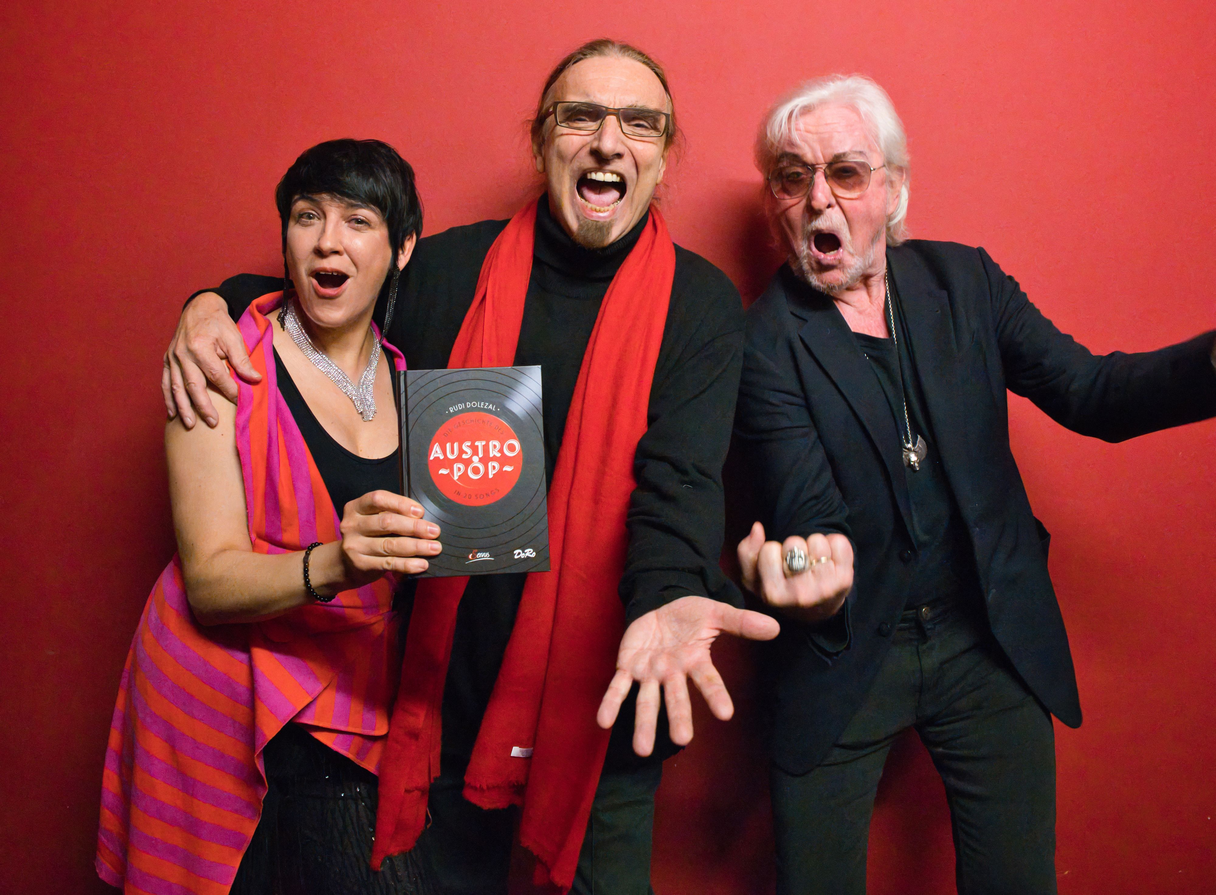  Jazz-Sängerin Sabina Hank mit Rudi Dolezal und Reinhold Bilgeri