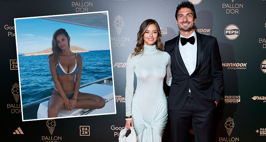 Mats Hummels mit seiner neuen Flamme