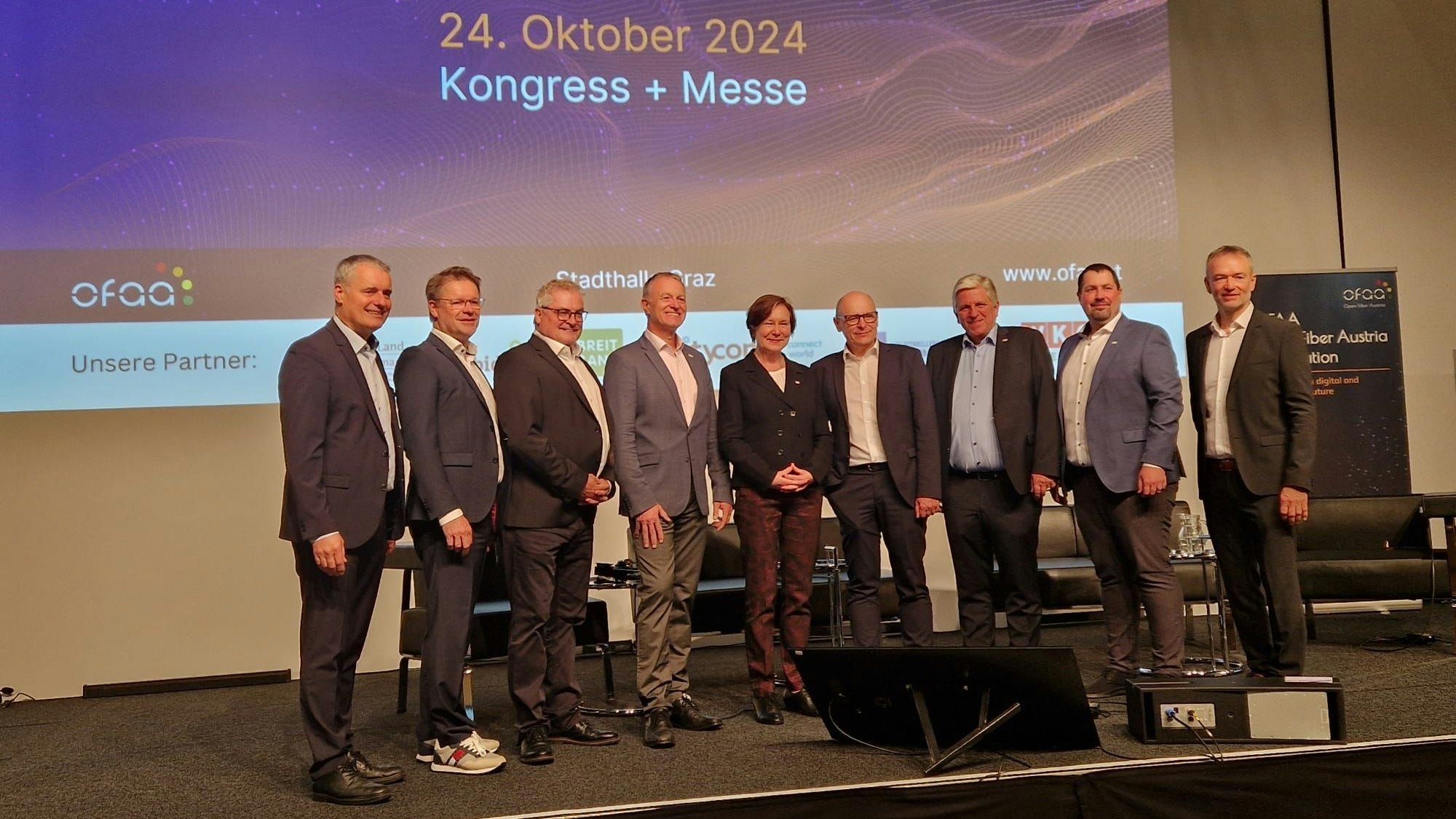 Austrian FiberSummit 2024: Gemeinsam genutzte Glasfaser.