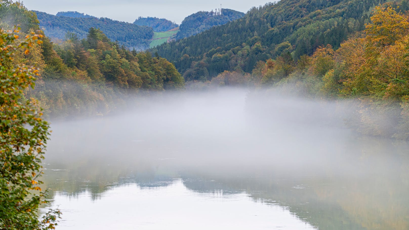 Herbststimmung im Ennstal bei Reichraming, Oberösterreich. (Archivbild)