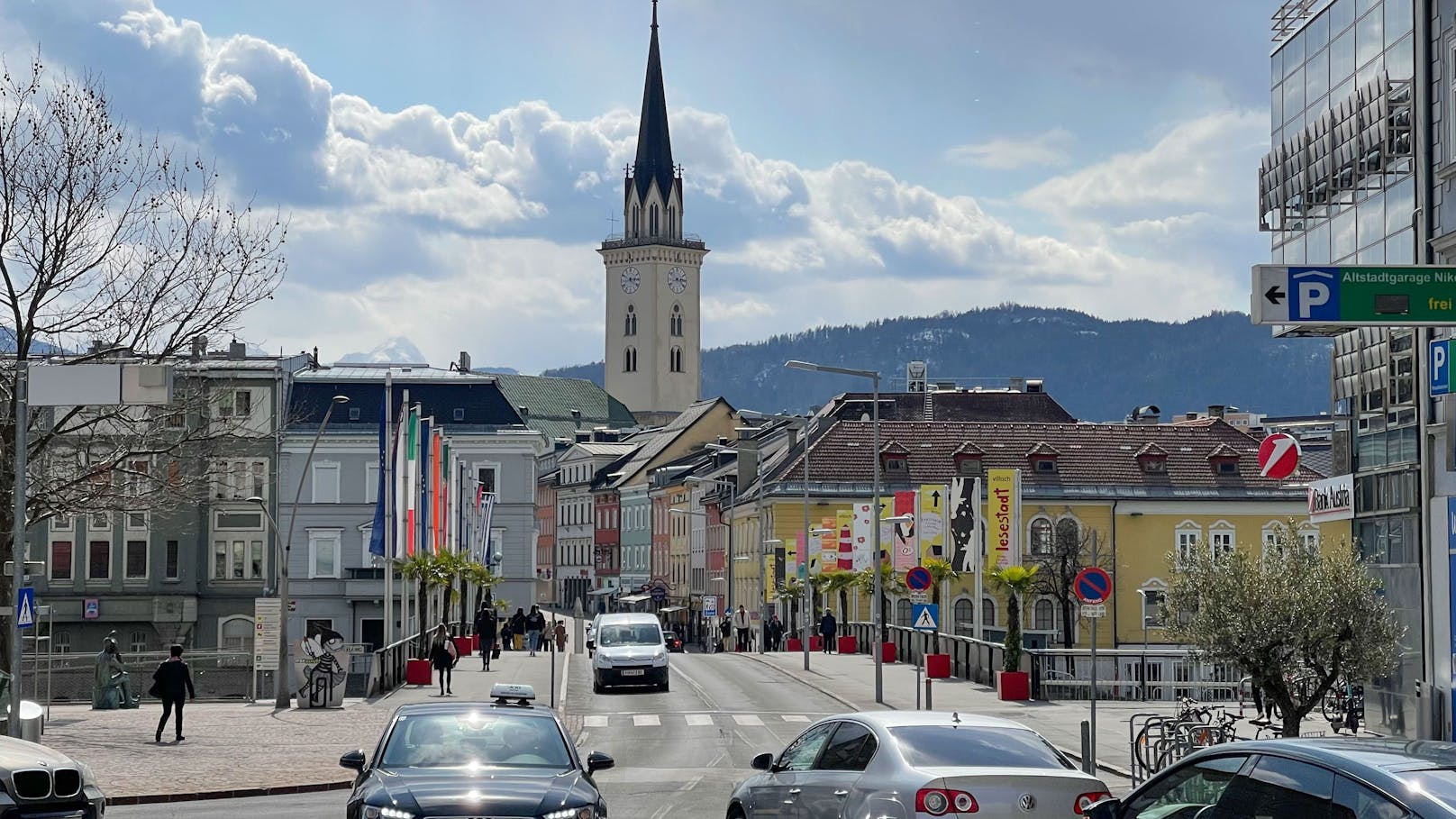 Pendler in Kärnten (im Bild: Villach) müssen sich beeilen.