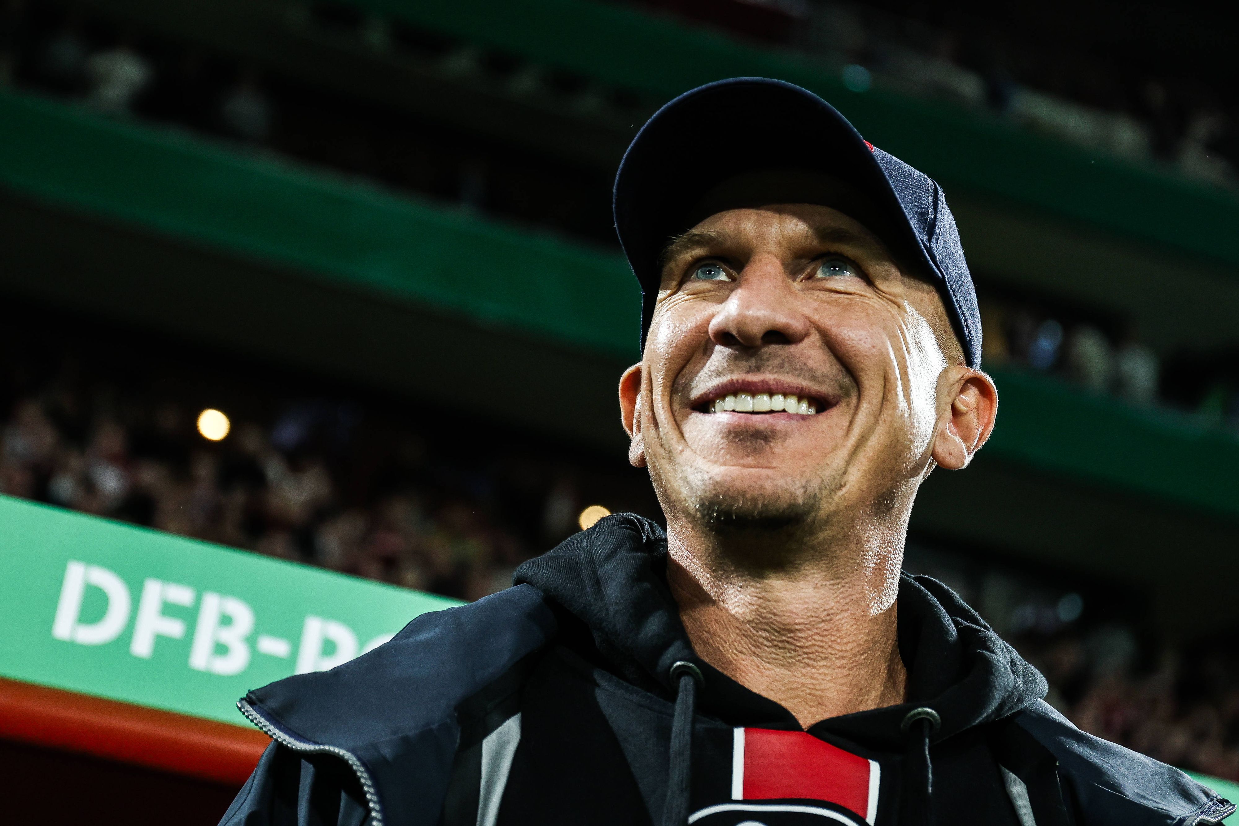 Gerhard Struber hatte gut lachen nach dem Sieg im Pokal.