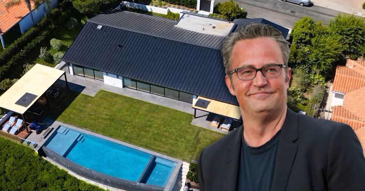 In diesem Haus in den Pacific Palisades lebte Matthew Perry bis zu seinem Tod. Nun wurde es verkauft.