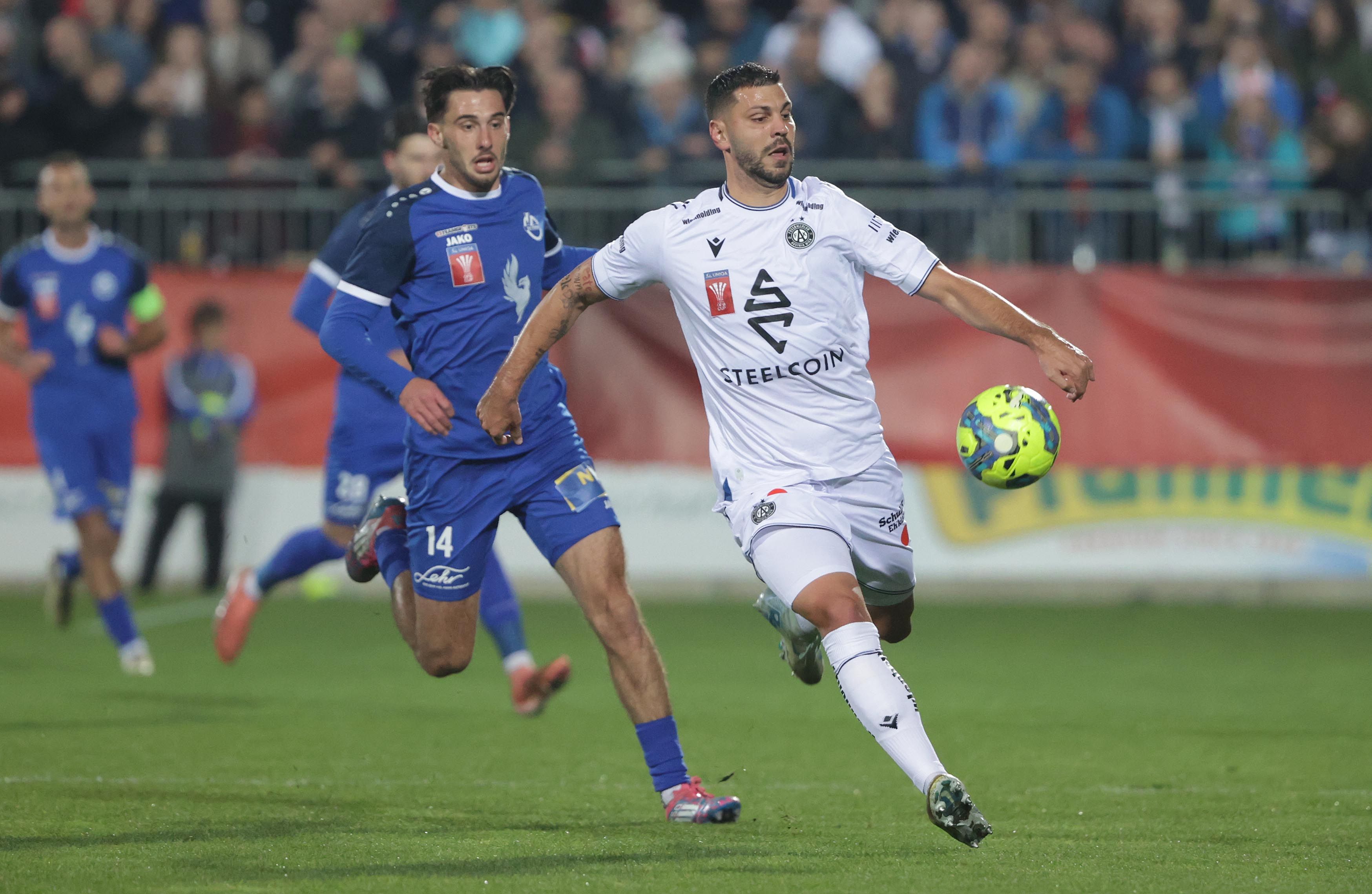 Die Cup-Partie gegen Horn war ein hartes Stück Arbeit für Aleksander Dragovic und Co.