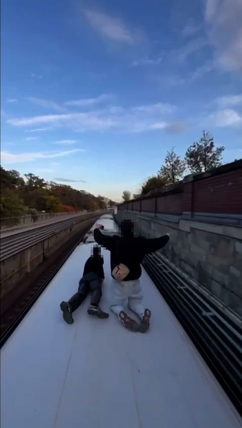 Die Momente vor dem fatalen Unfall.