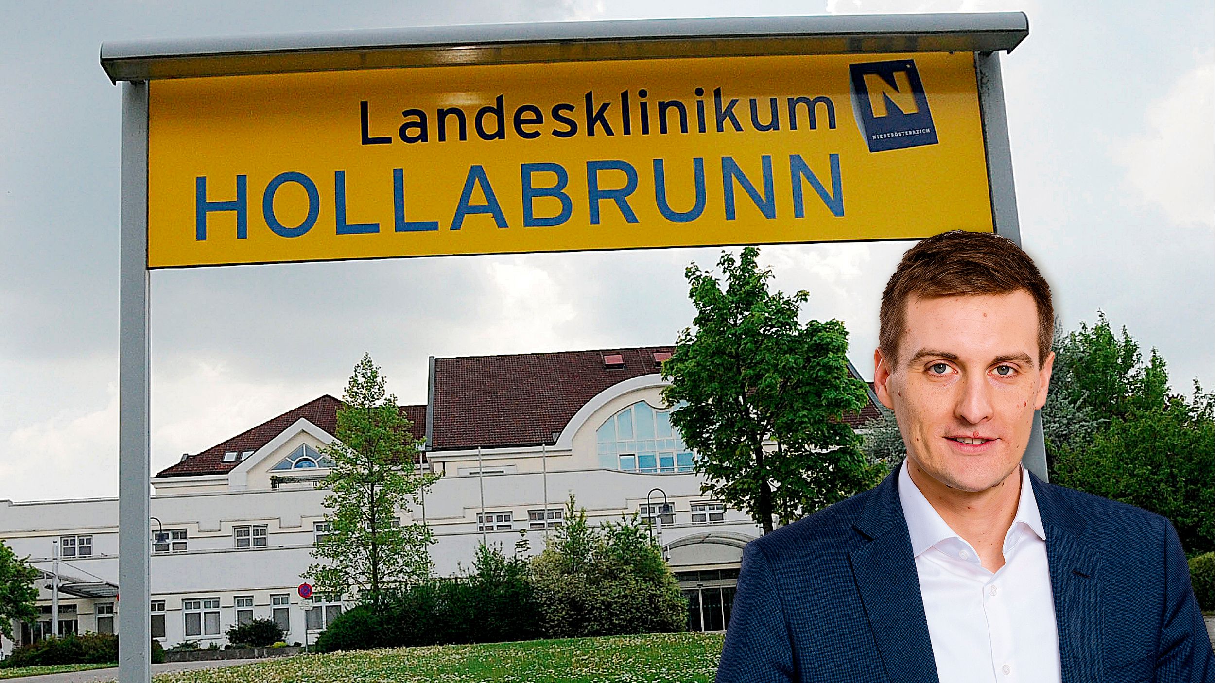 SPNÖ-Chef Hergovich und das Spital in Hollabrunn