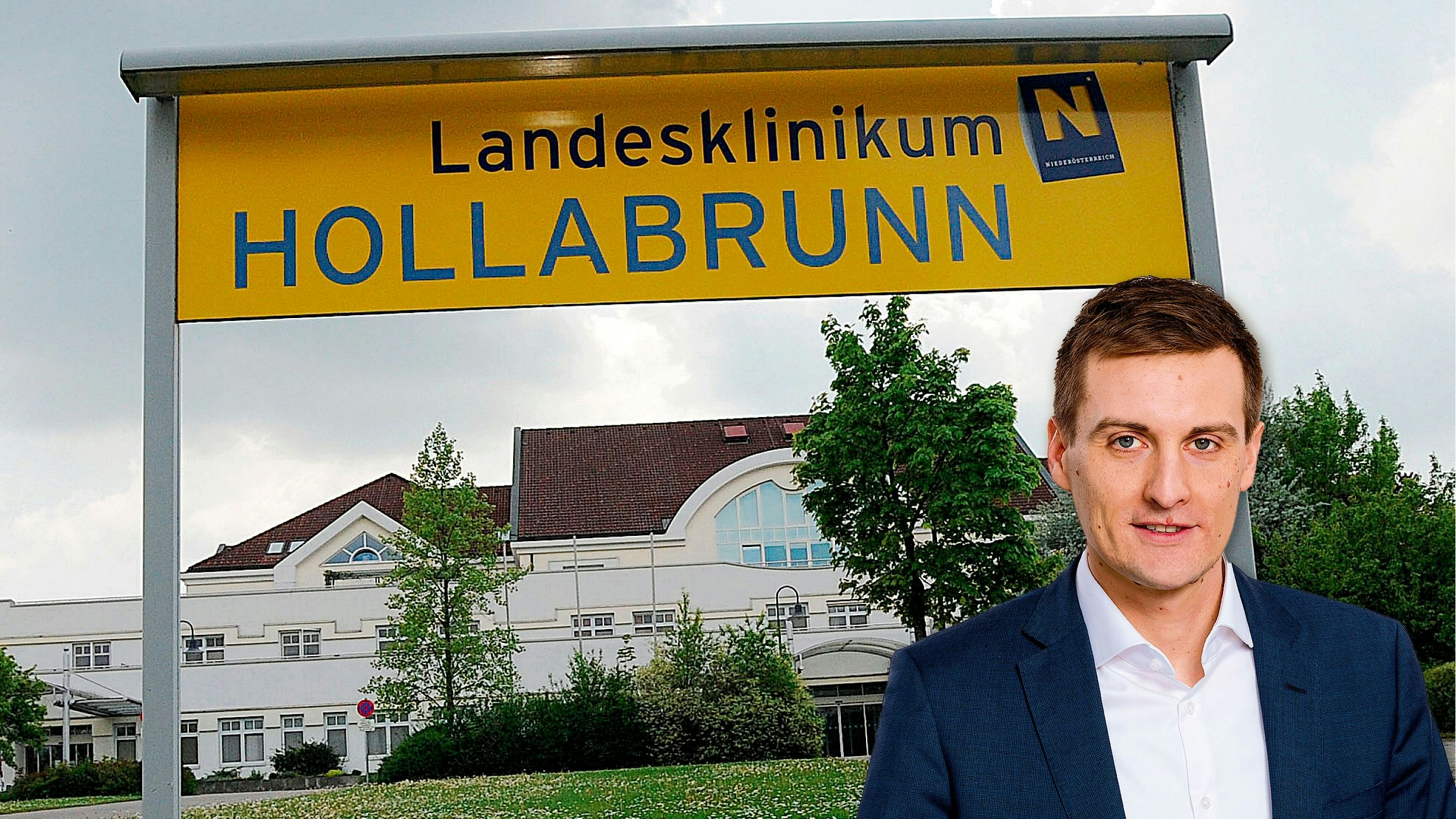 SPNÖ-Chef Hergovich und das Spital in Hollabrunn