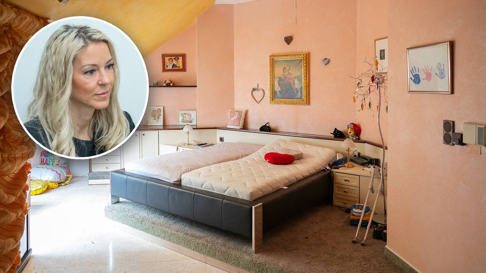 Das einstige Schlafzimmer ihres Richards ist für Simone immer noch schwer zu betreten.