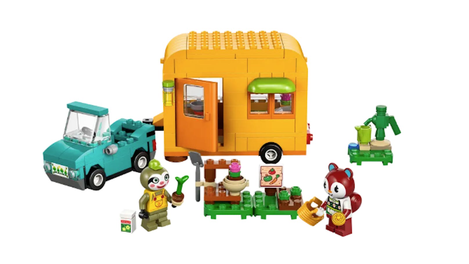 Und es wurden auch drei neue LEGO Animal Crossing Sets vorgestellt.