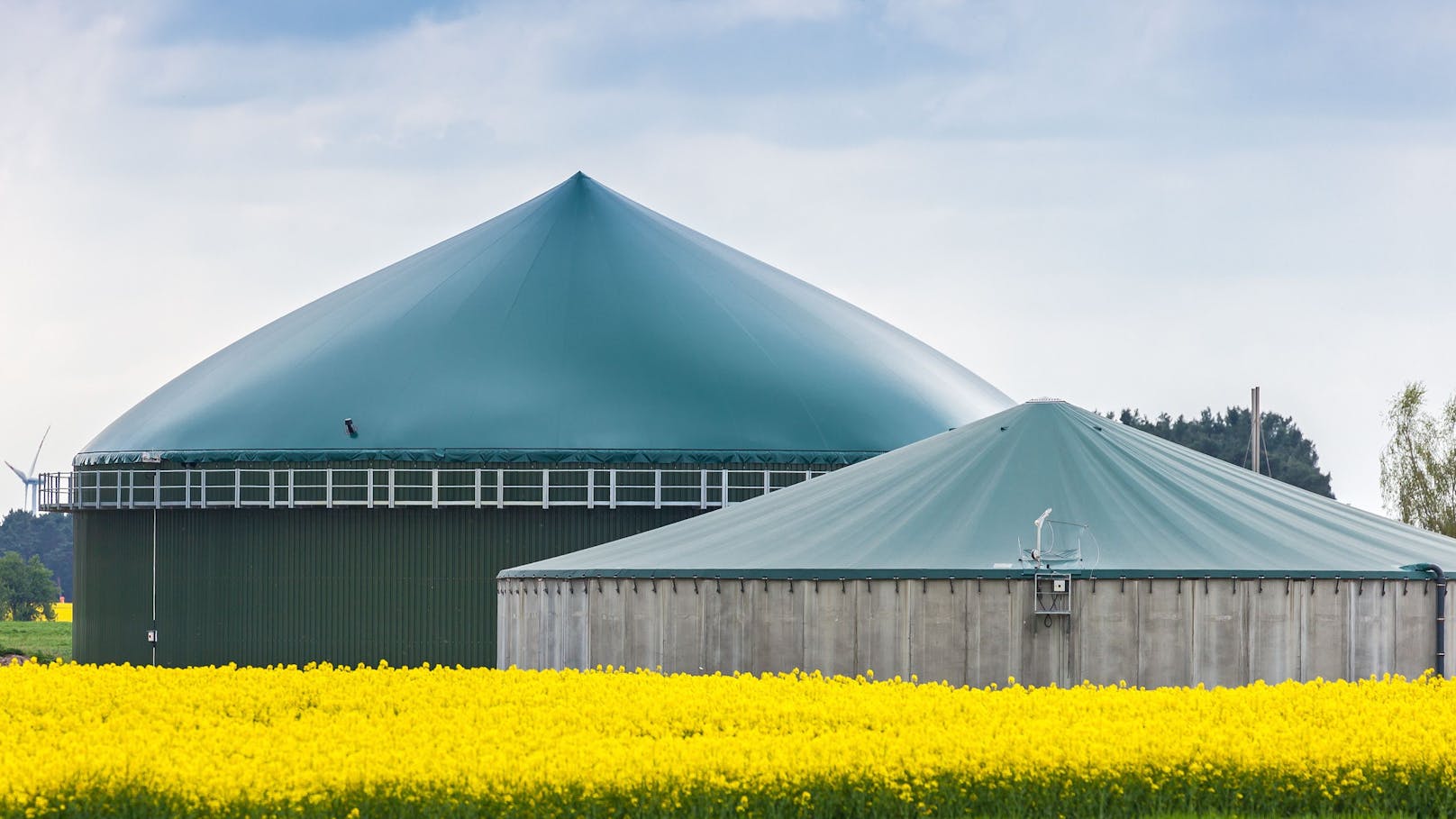 Umweltfreundliches Gas - aus Abfällen geboren