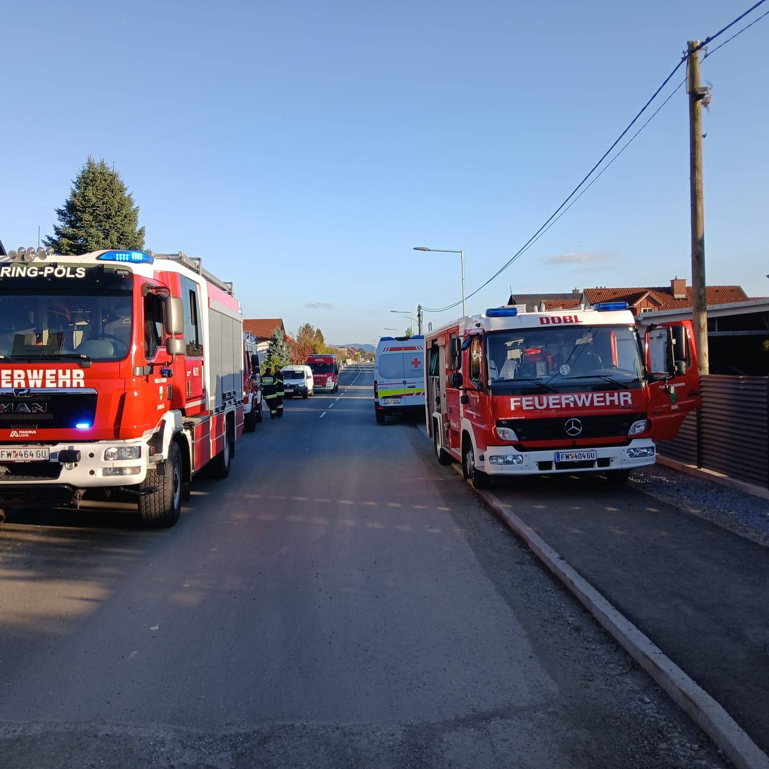 Die Feuerwehr konnte den Brand rasch löschen.