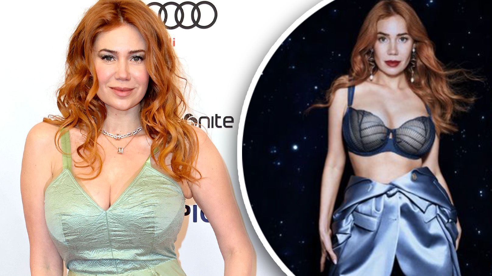 Palina Rojinski zeigt ihren neuen BH.