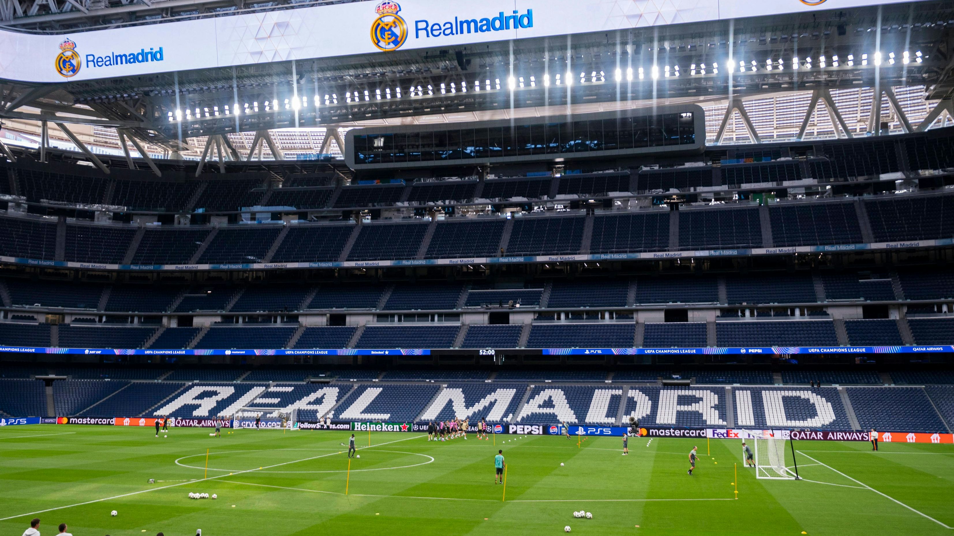 Das Bernabeu-Stadion von Real Madrid