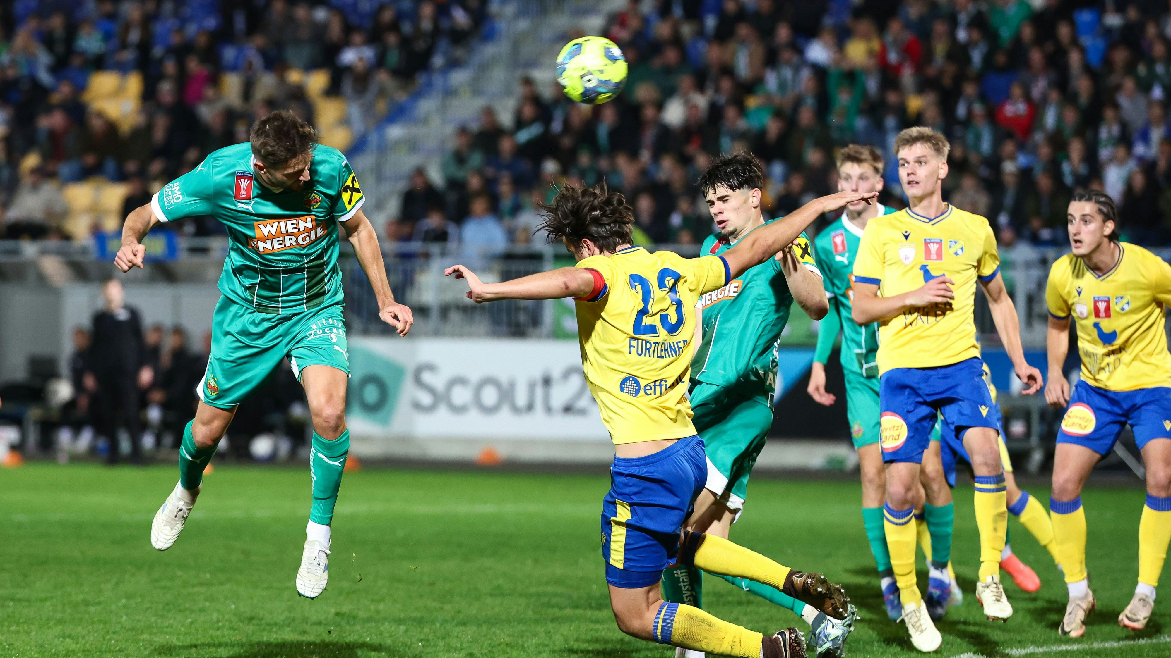 Rapid-Abwehrspieler Maximilian Hofmann. 