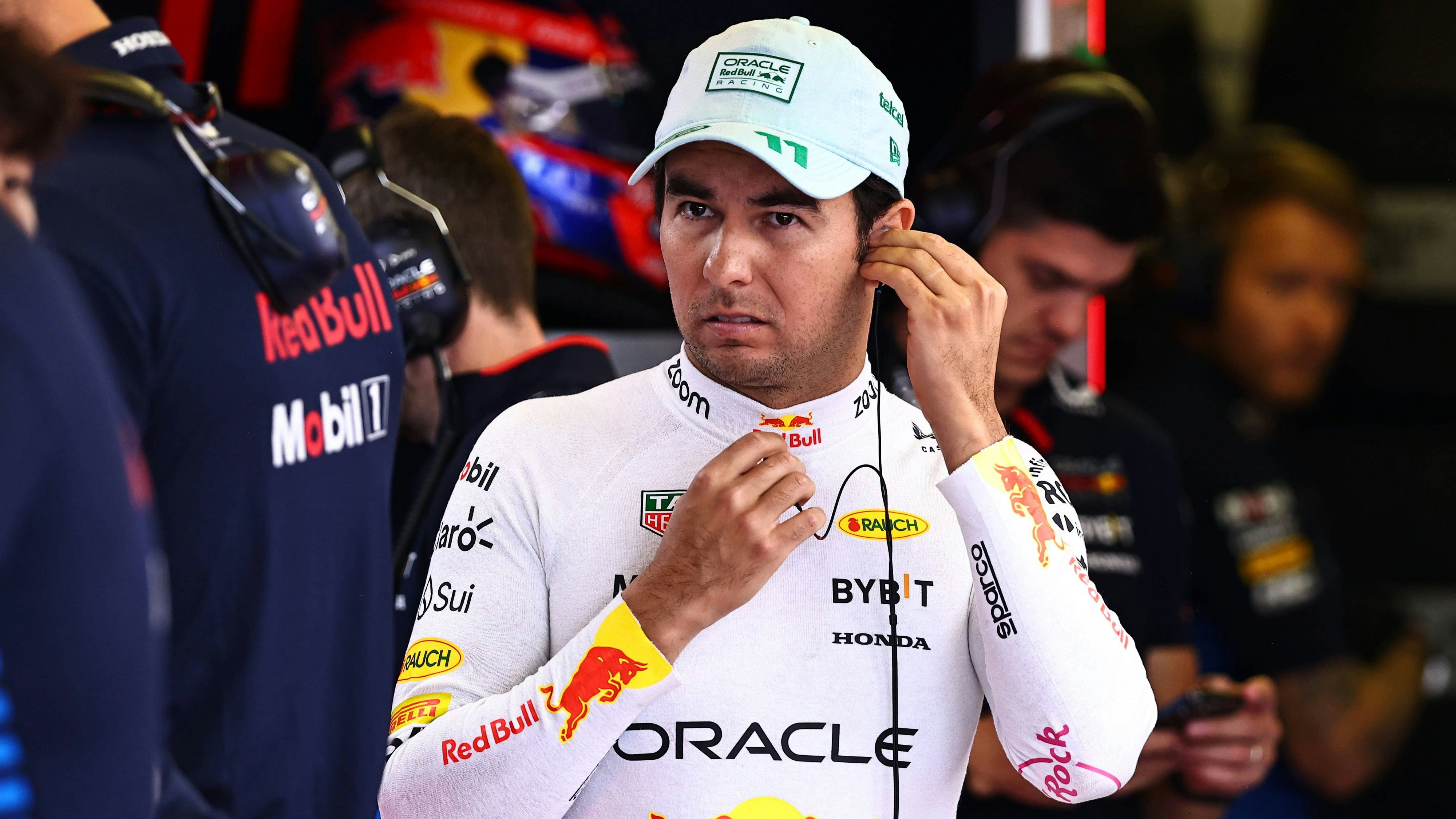 Red-Bull-Star Sergio Perez. 