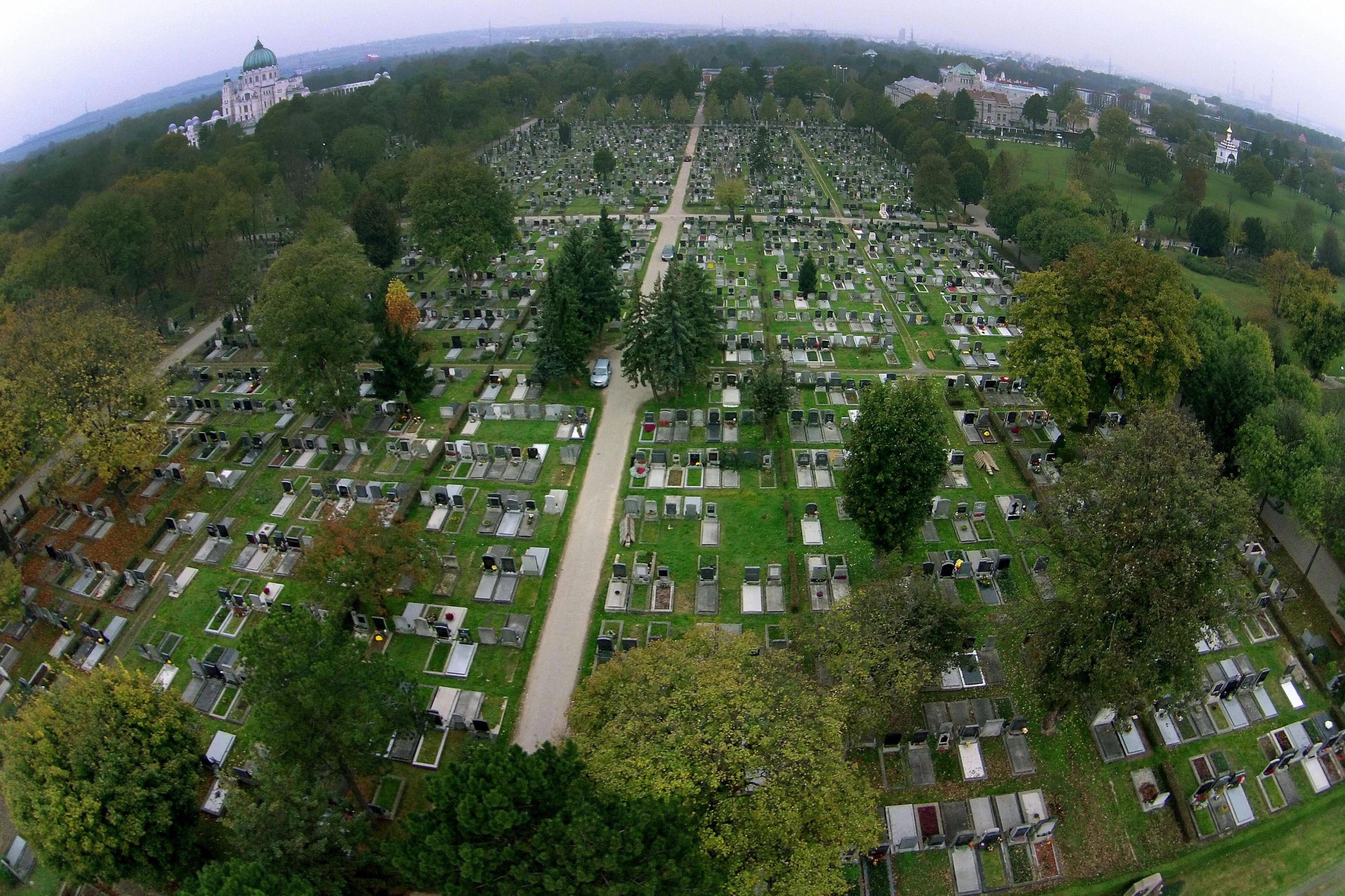 Der Wiener Zentralfriedhof ist 2,5 Quadratkilometer groß – Überwachung undenkbar