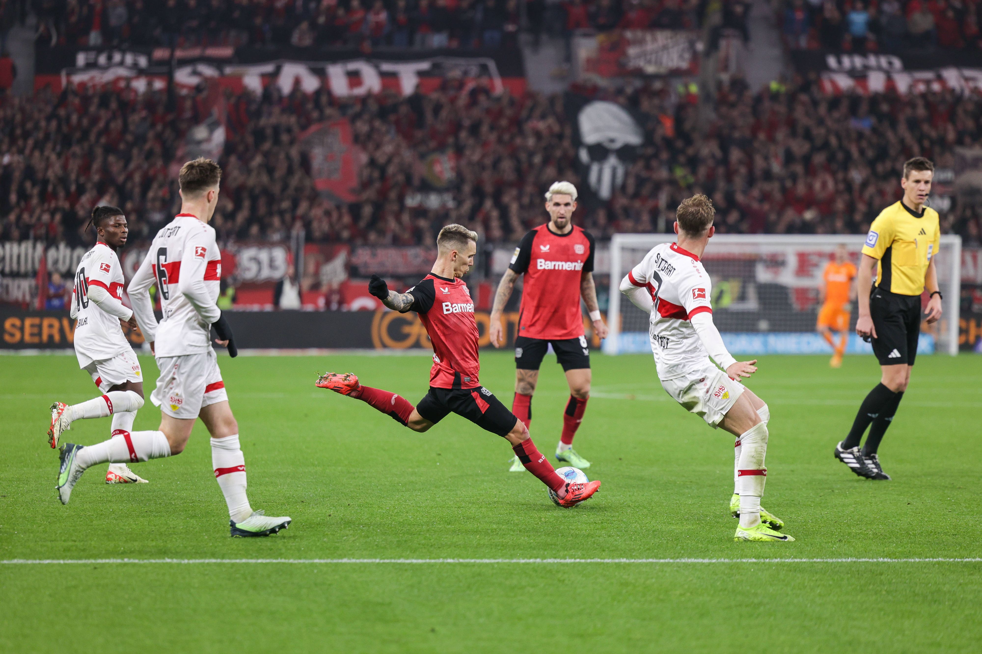 Leverkusen gegen Stuttgart