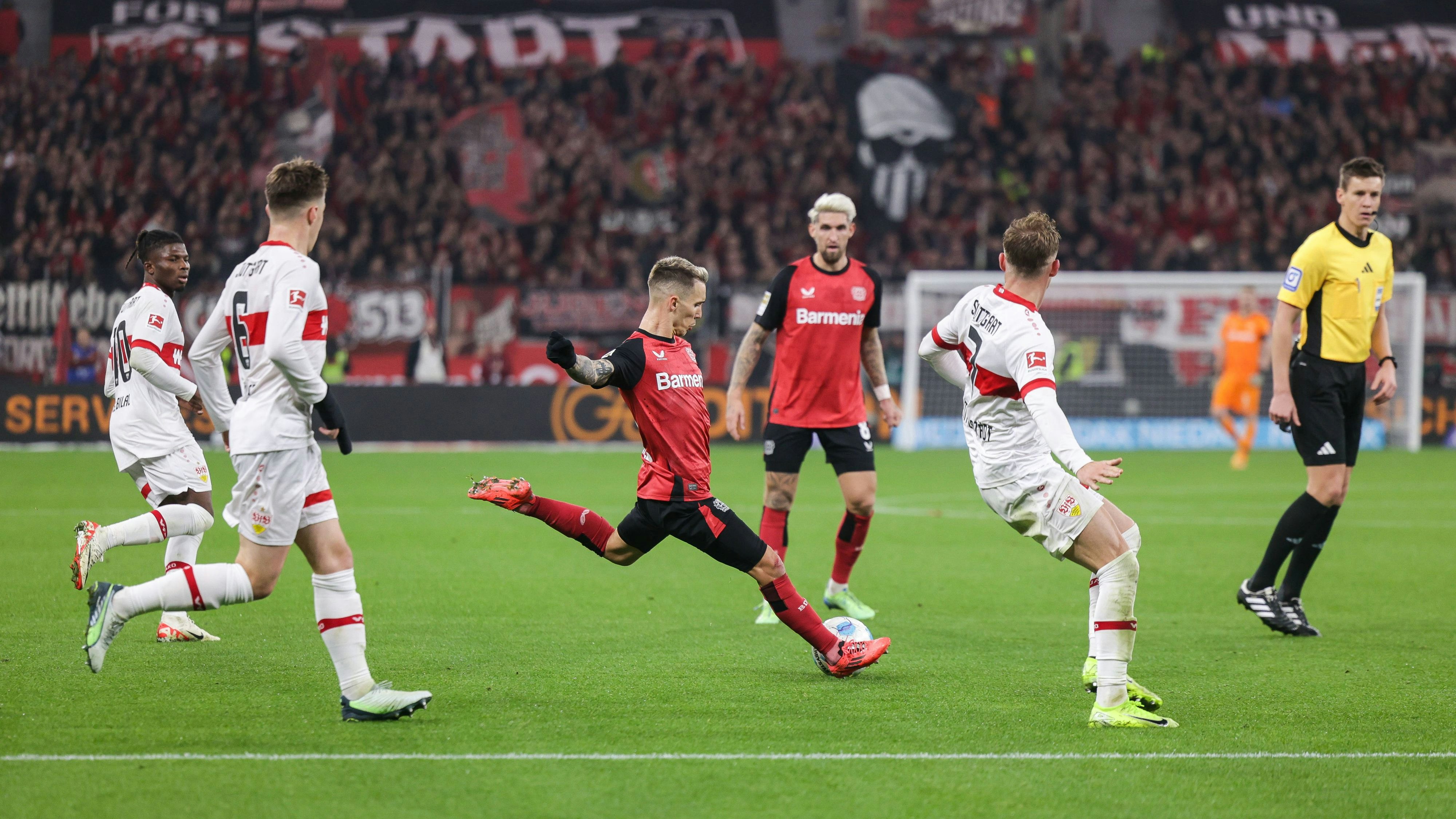 Leverkusen gegen Stuttgart