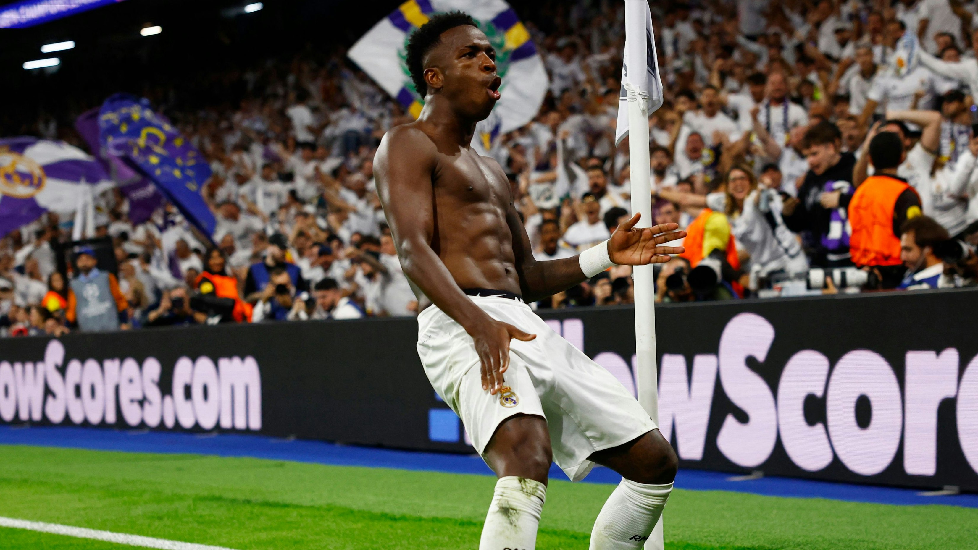 Real-Madrid-Star Vinicius Junior. 