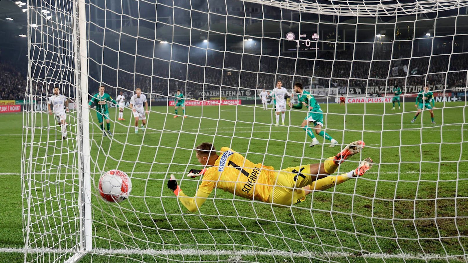 1:1! Zehn Rapidler erkämpfen Punkt bei Sturm