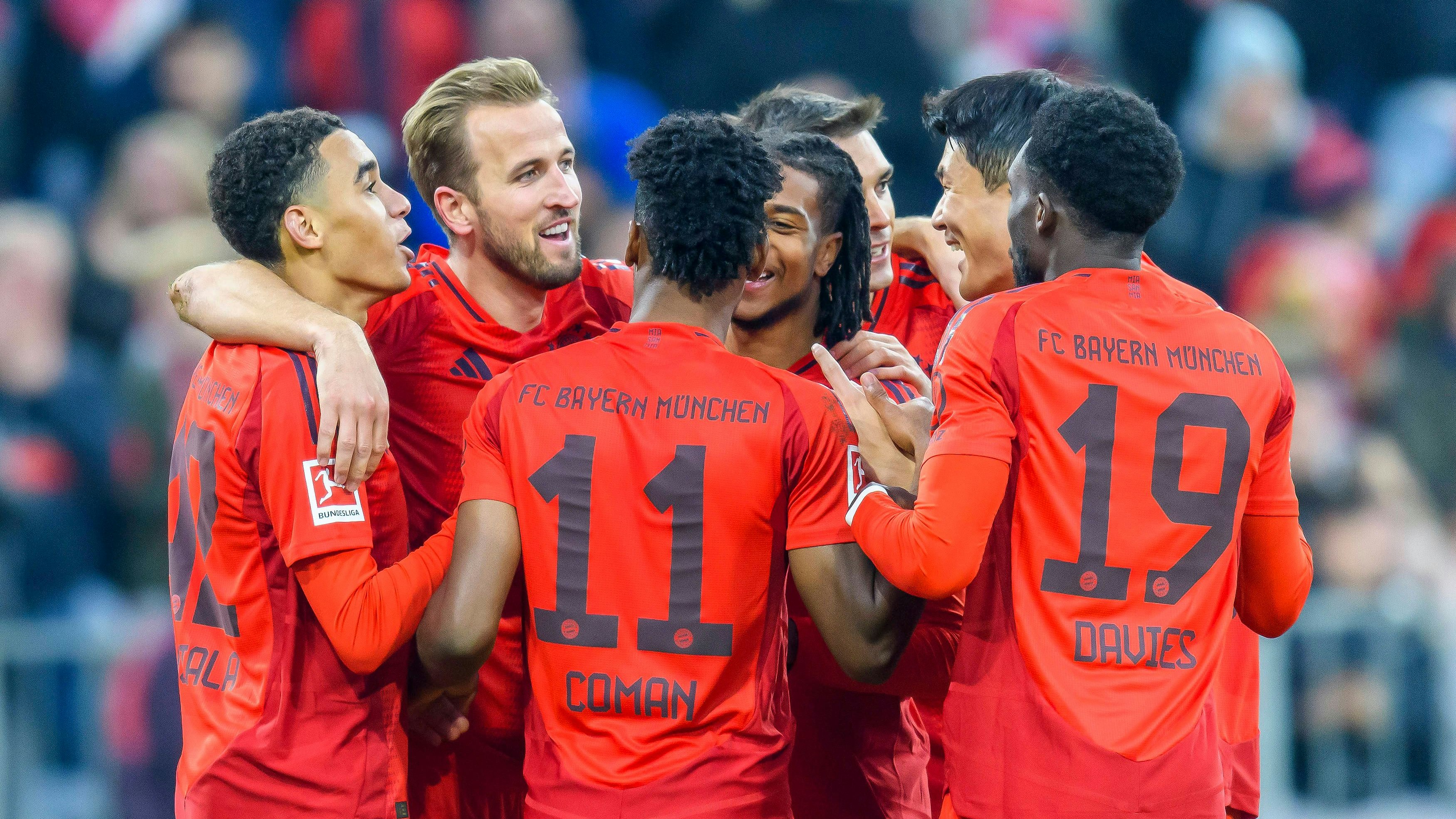 Jubel bei den Bayern