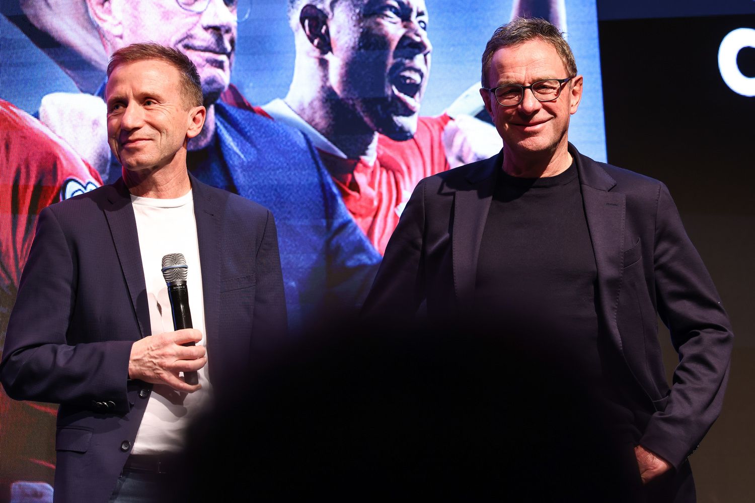 Klaus Mitterdorfer und Ralf Rangnick