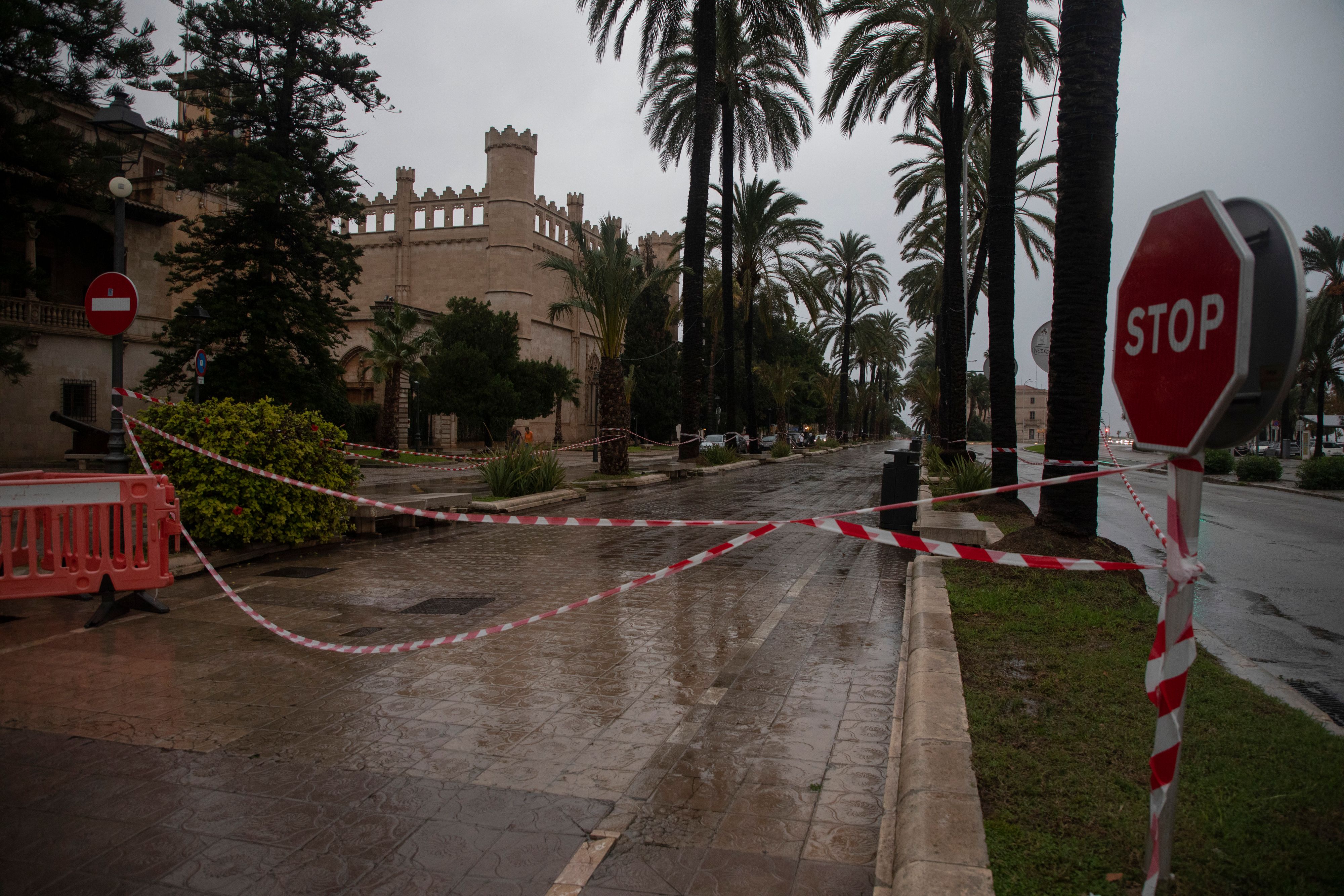 Die schweren Unwetter erreichen nun auch die Balearen. (Symbolbild)