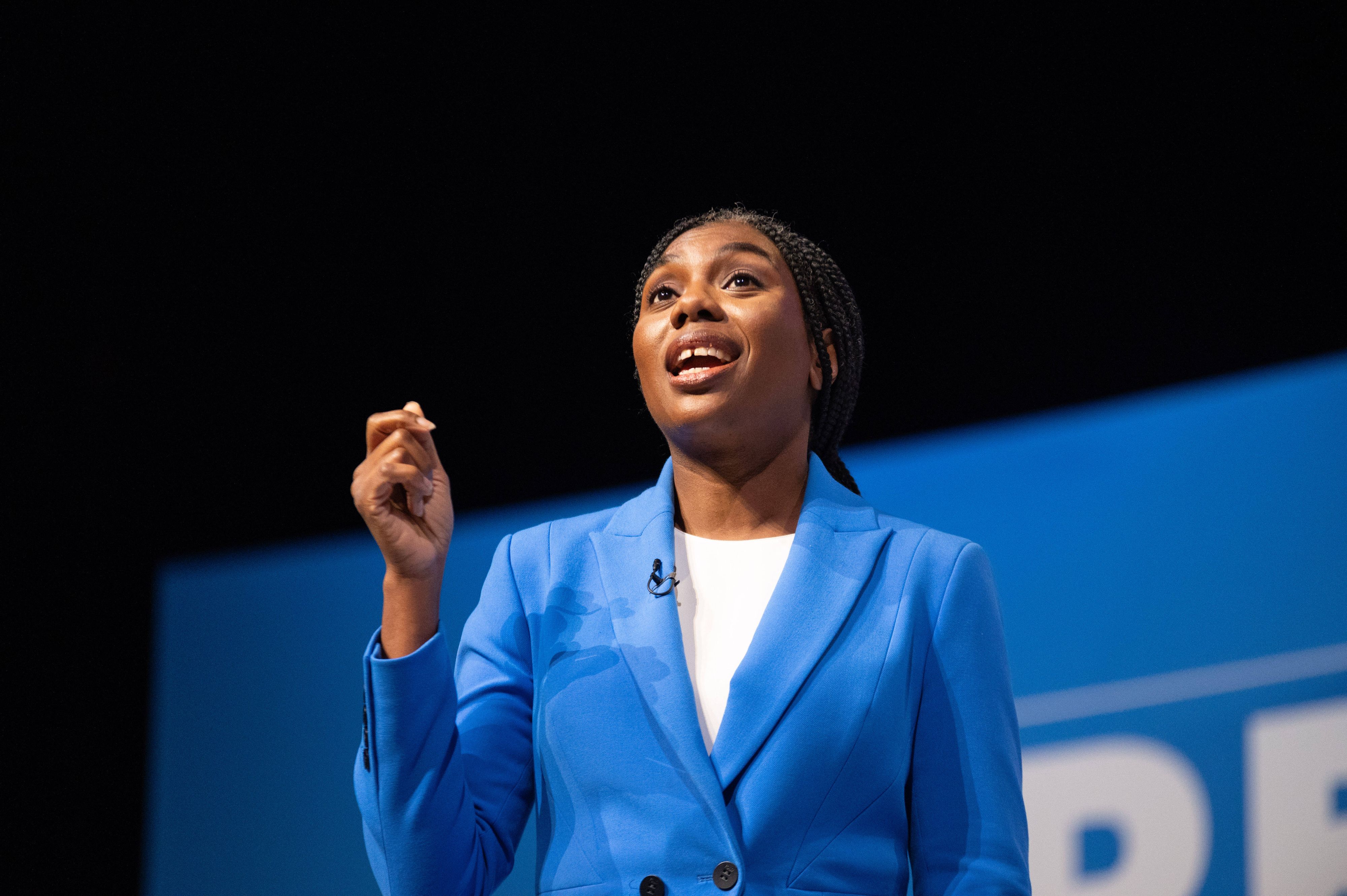 Kemi Badenoch ist die neue Chefin der Konservativen in Großbritannien.