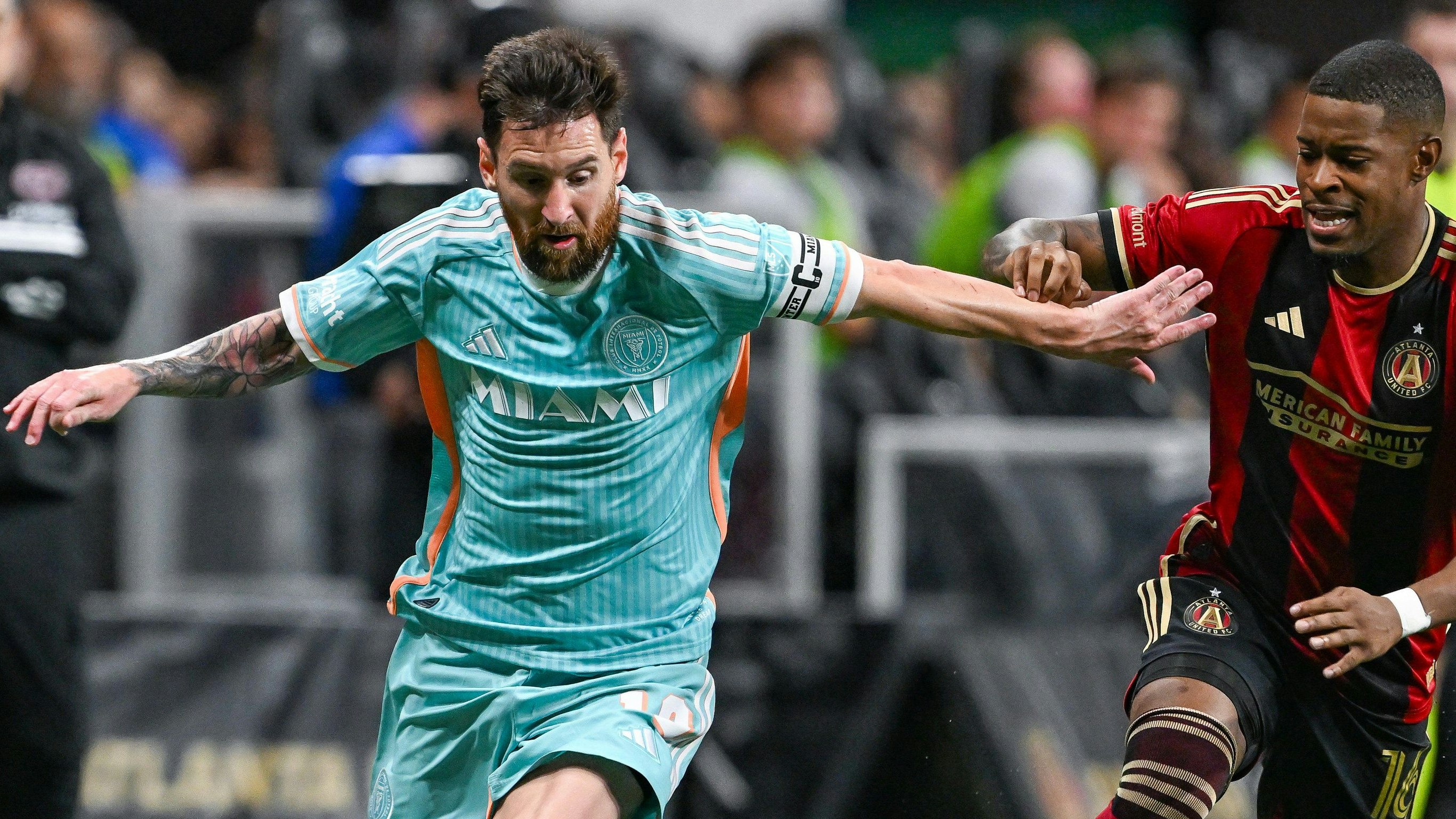 Lionel Messi steht gegen Atlanta unter Druck.
