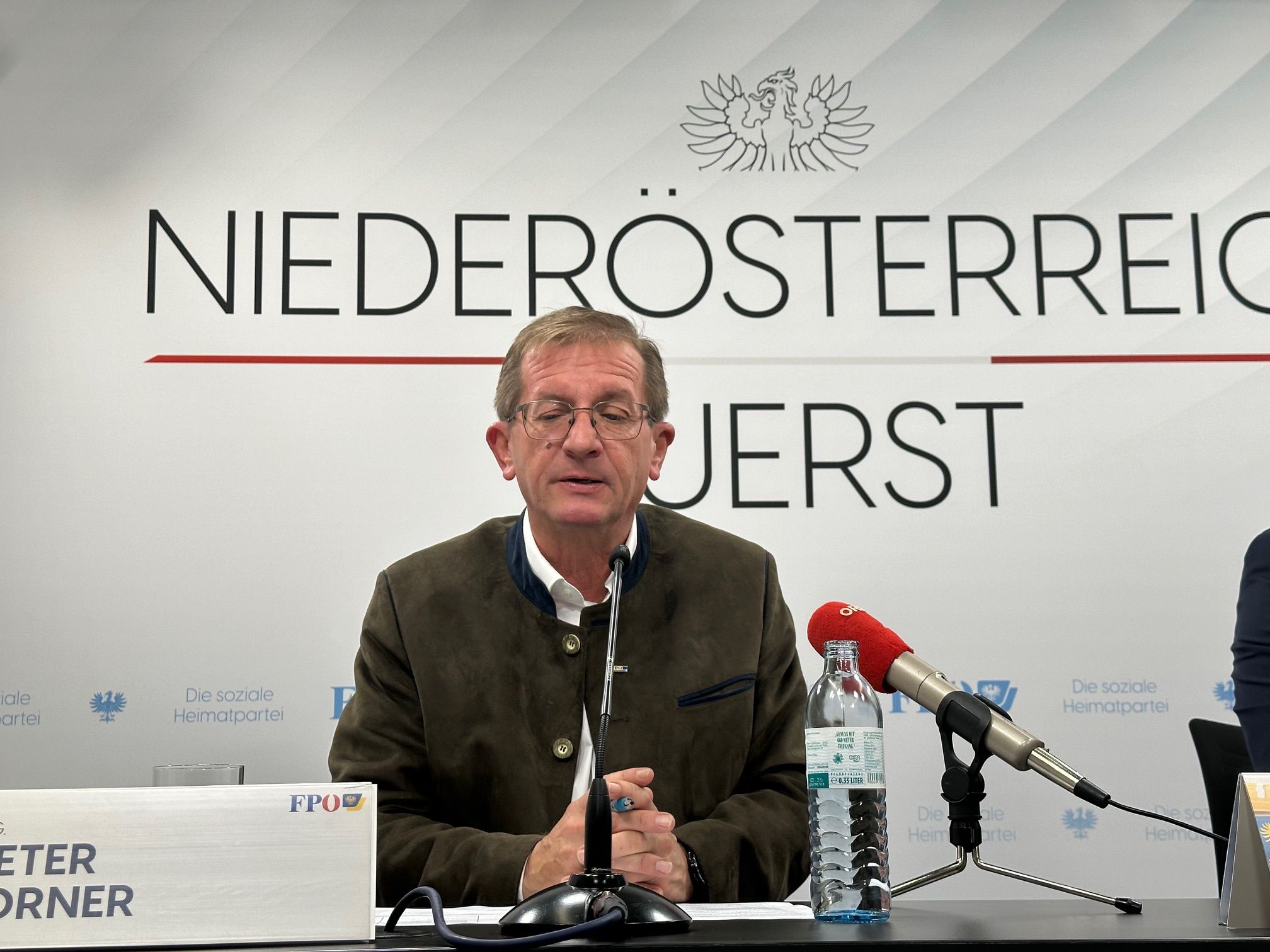 Kommunal-Sprecher und Landtagsabgeordneter Dieter Dorner (FPÖ)