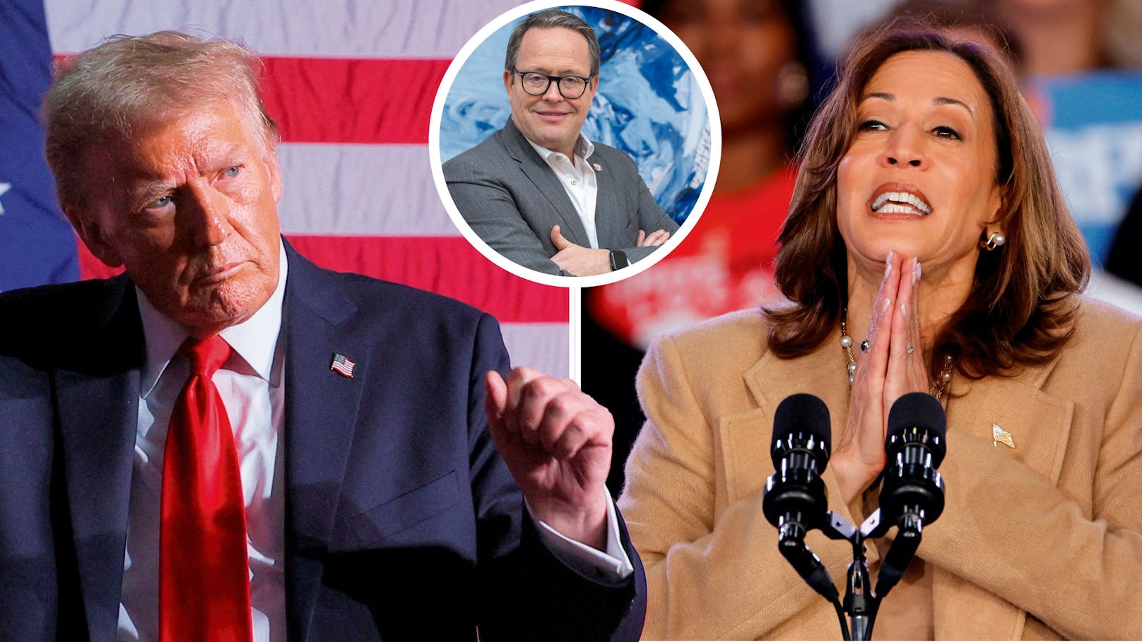 Trump oder Harris? Experte analysiert den Wahl-Thriller