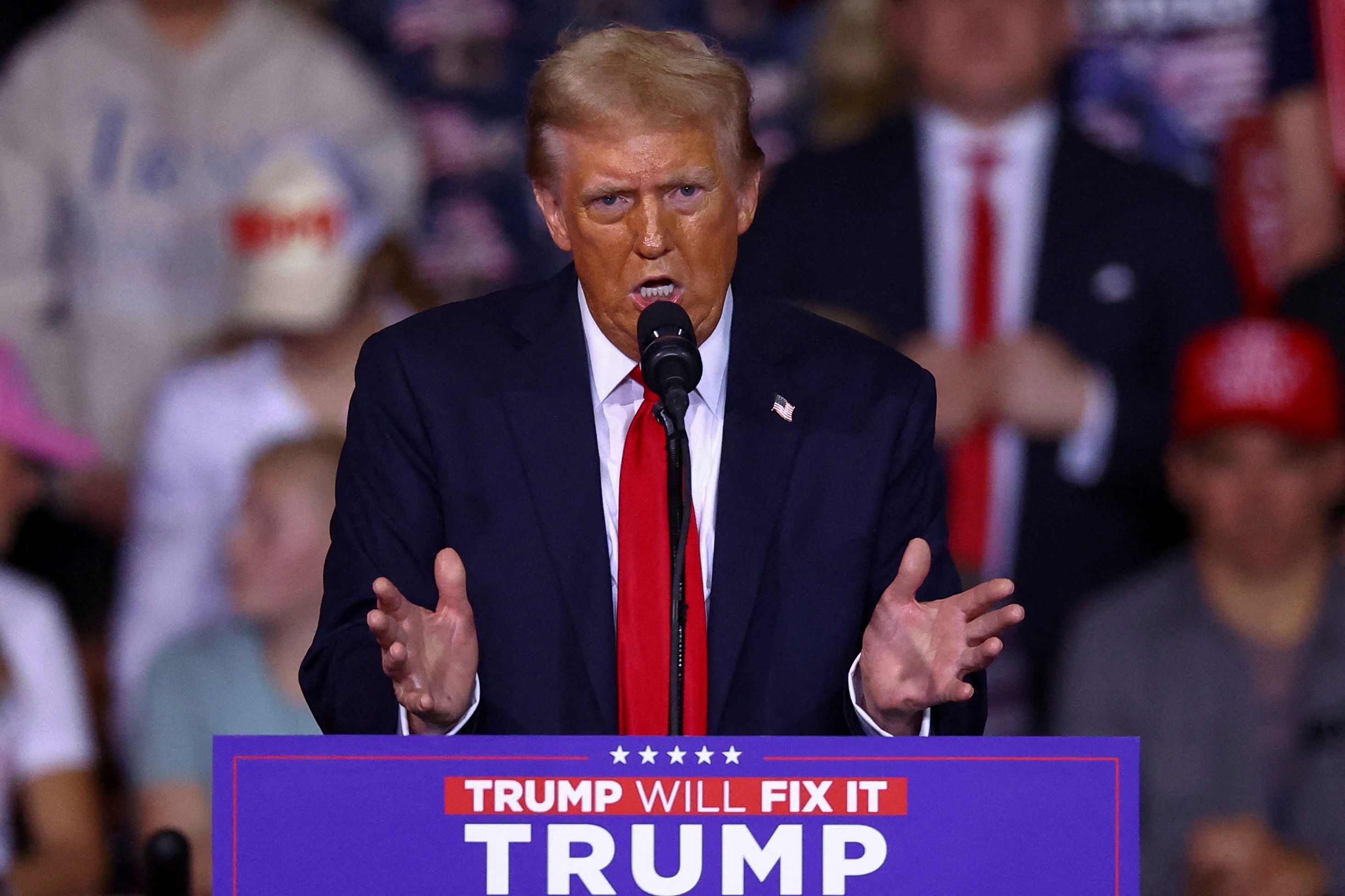 Gegen Donald Trump wird erneut ermittelt. 