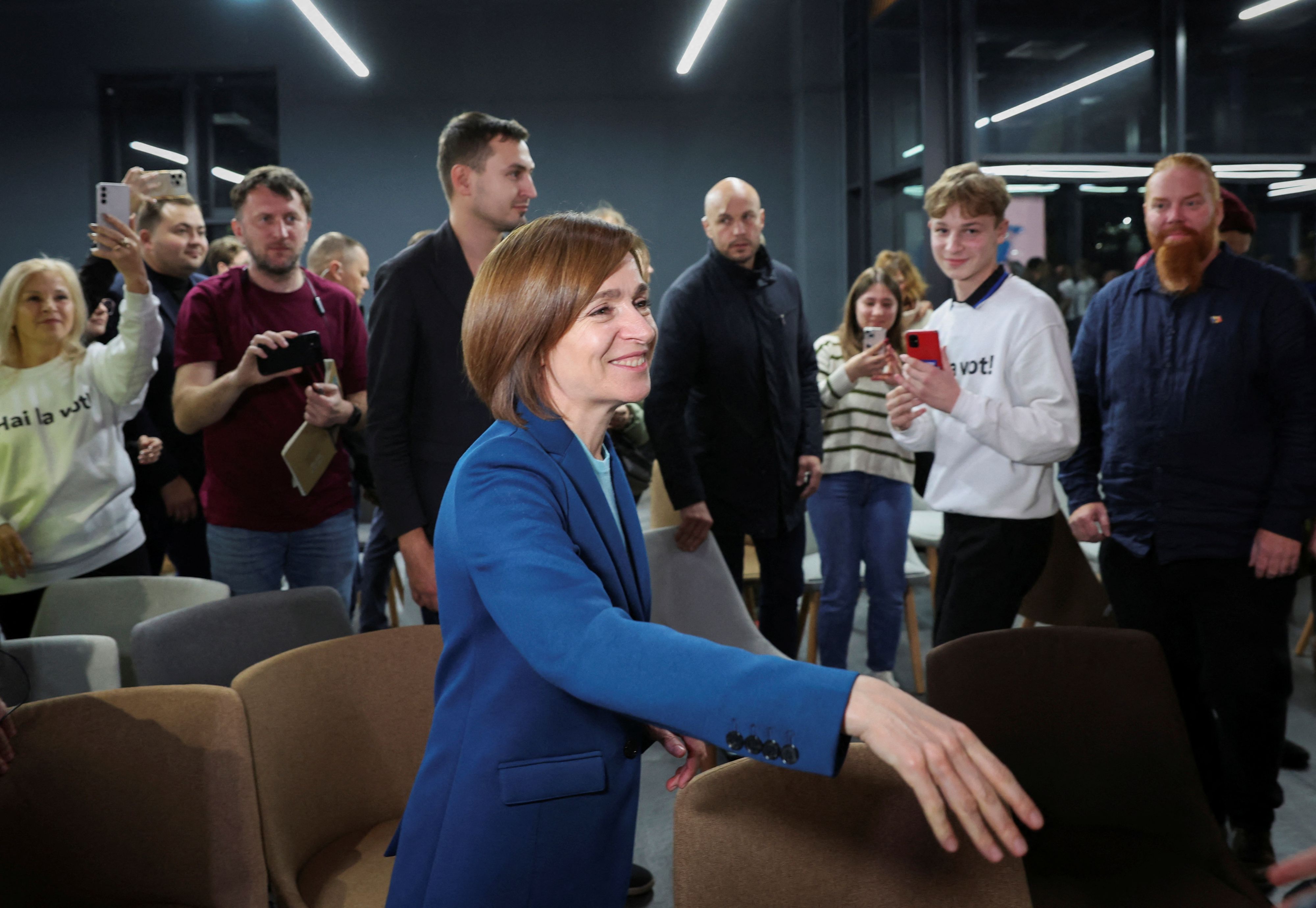 Amtsinhaberin Maia Sandu konnte die Stichwahl für sich entscheiden, bleibt Moldaus Präsidentin.