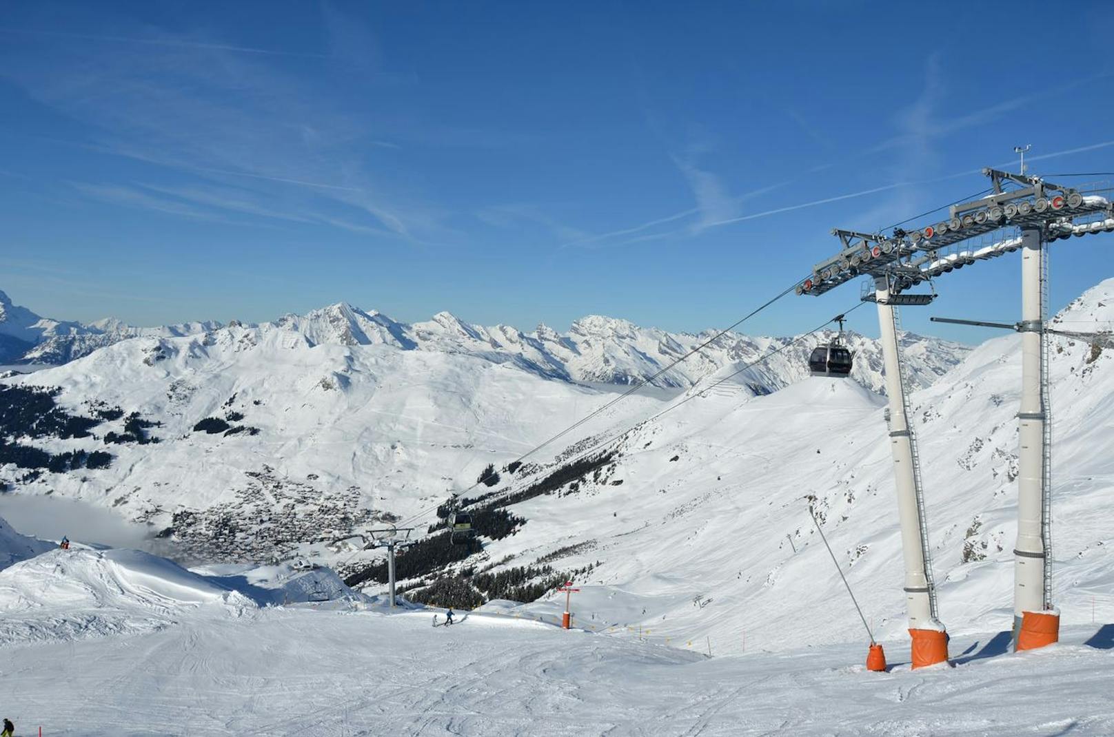 10. Verbier/La Tzoumaz (Schweiz): 198,06 Euro, 200 Pistenkilometer