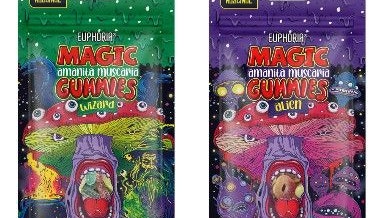 Euphoria Magic Muscimol Gummies: Vom Verzehr wird dringend abgeraten!