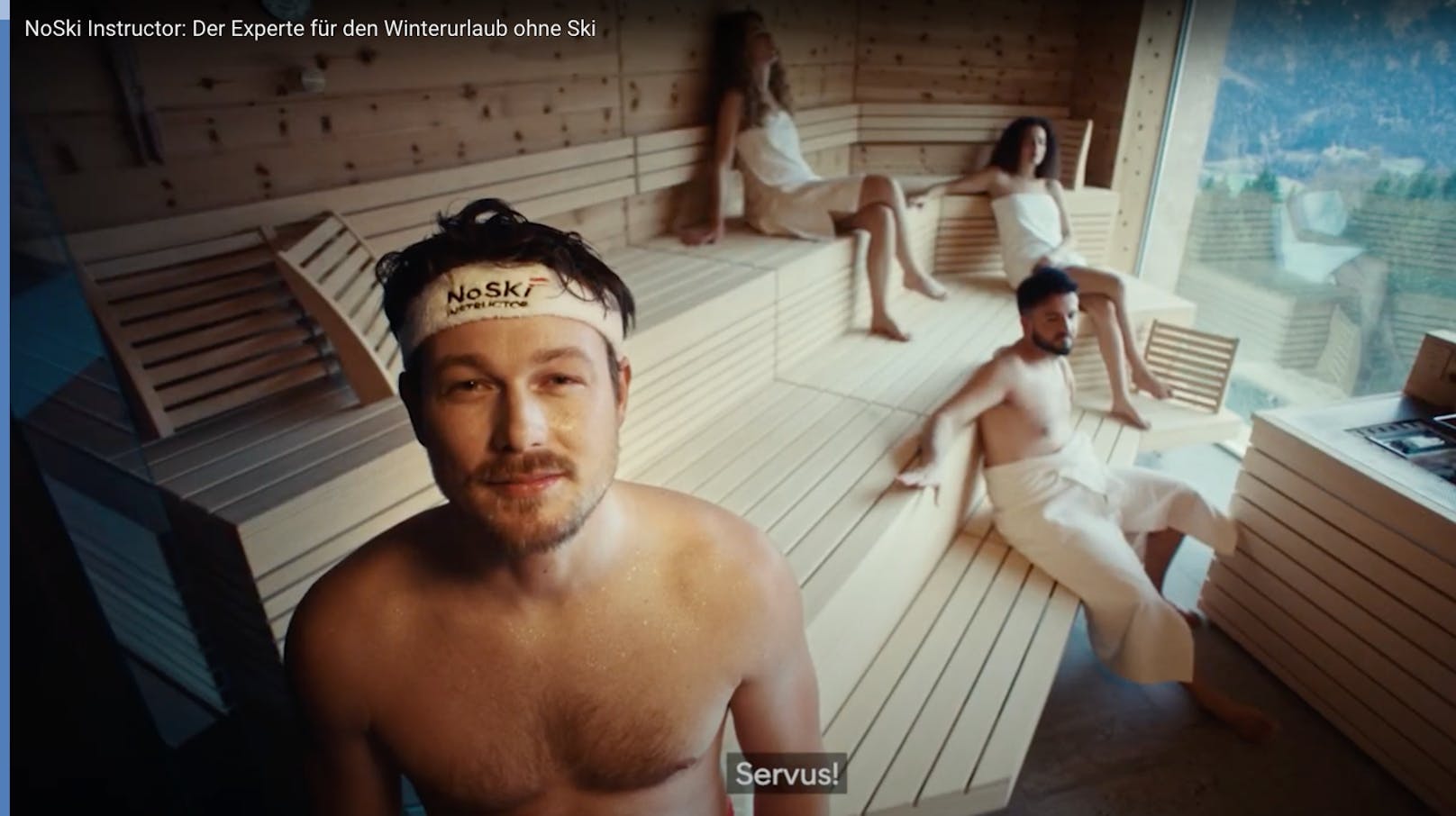 Beispielsweise in die Sauna gehen