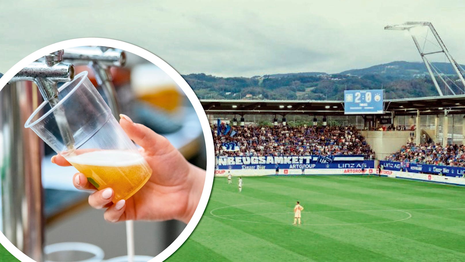 Hohe Bier-Preise: Das ist Österreichs teuerstes Stadion